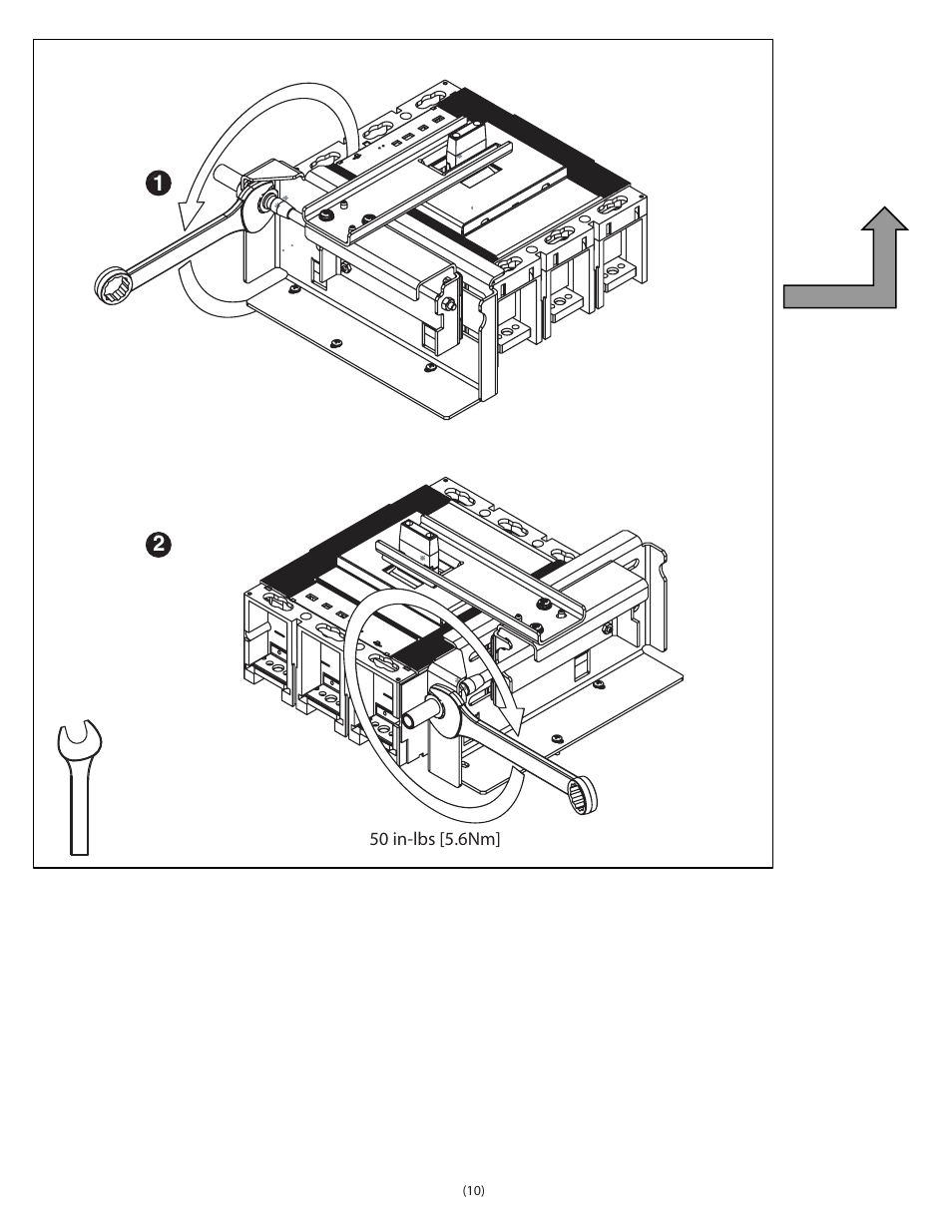 Rockwell Automation 140G-M-Fx_N-Fx Flexible Cable Oper Mech User Manual | Page 10 / 12