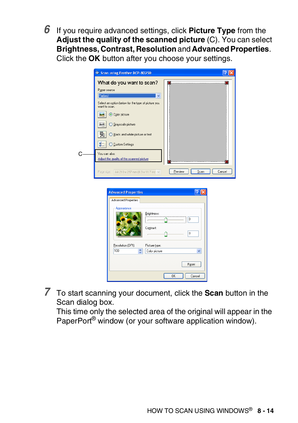 Brother DCP-8020 User Manual | Page 131 / 282