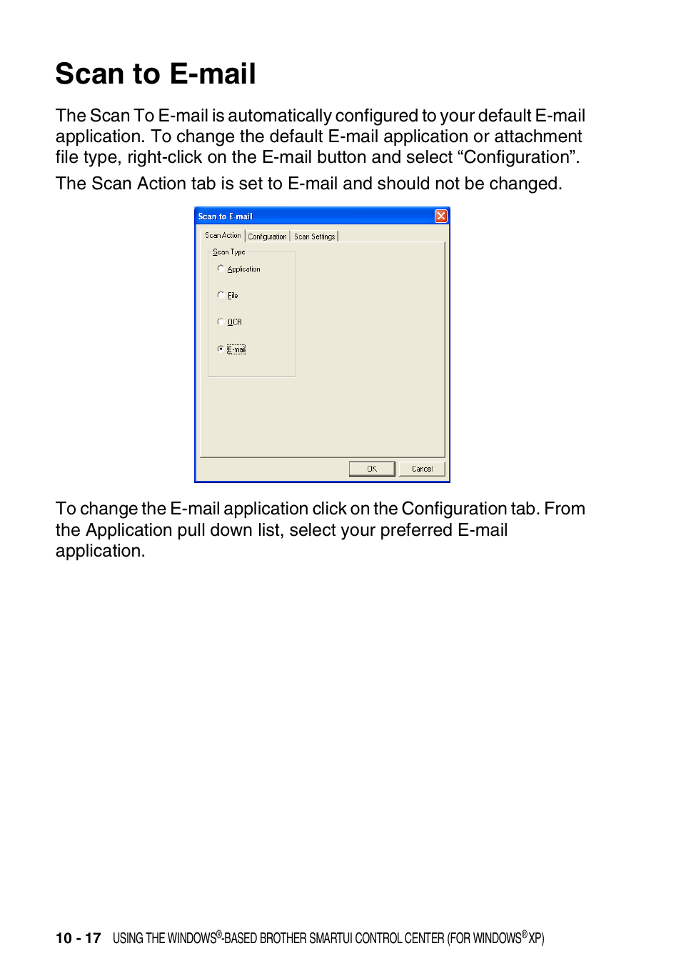 Scan to e-mail, Scan to e-mail -17 | Brother DCP-8020 User Manual | Page 172 / 282