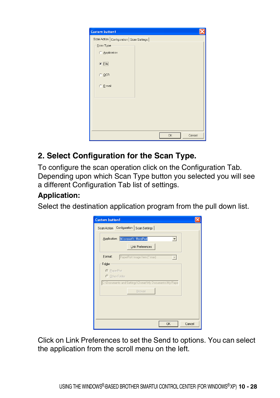 Select configuration for the scan type, Select configuration for the scan type -28 | Brother DCP-8020 User Manual | Page 183 / 282