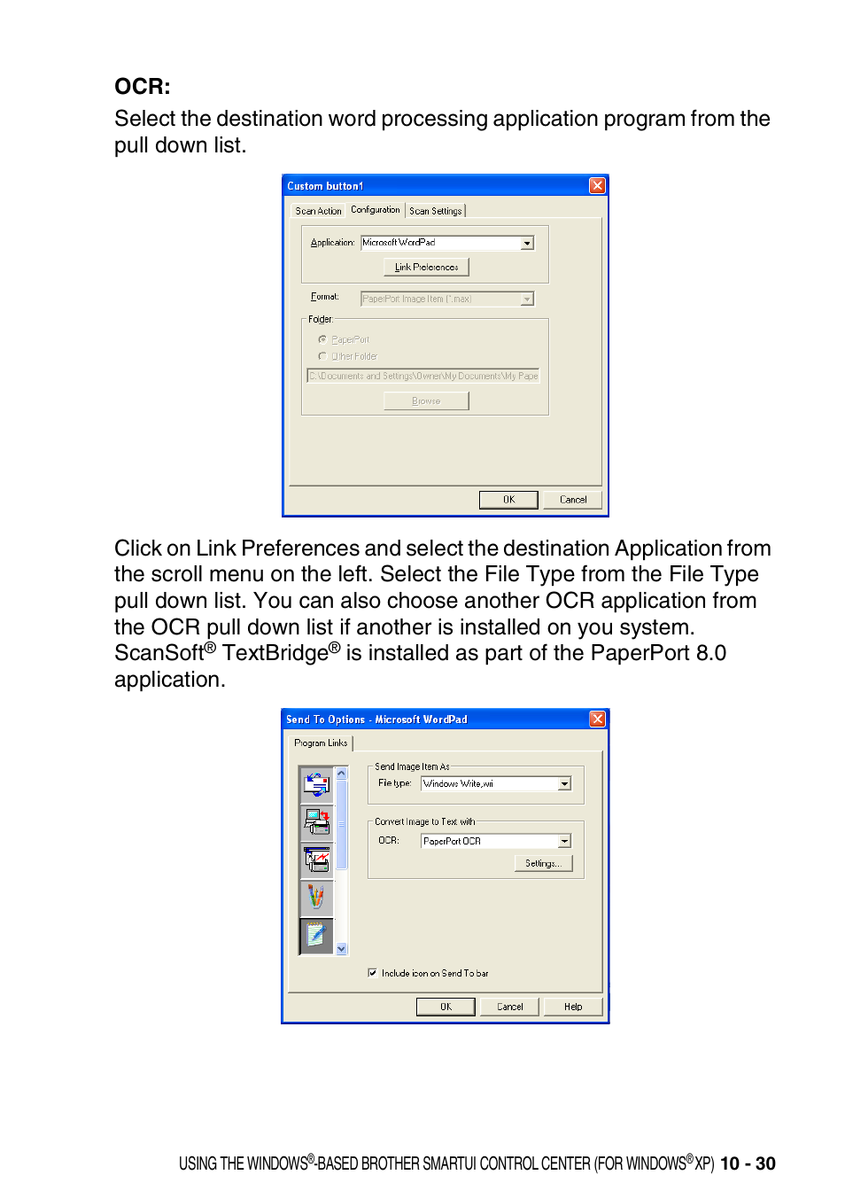 Textbridge | Brother DCP-8020 User Manual | Page 185 / 282