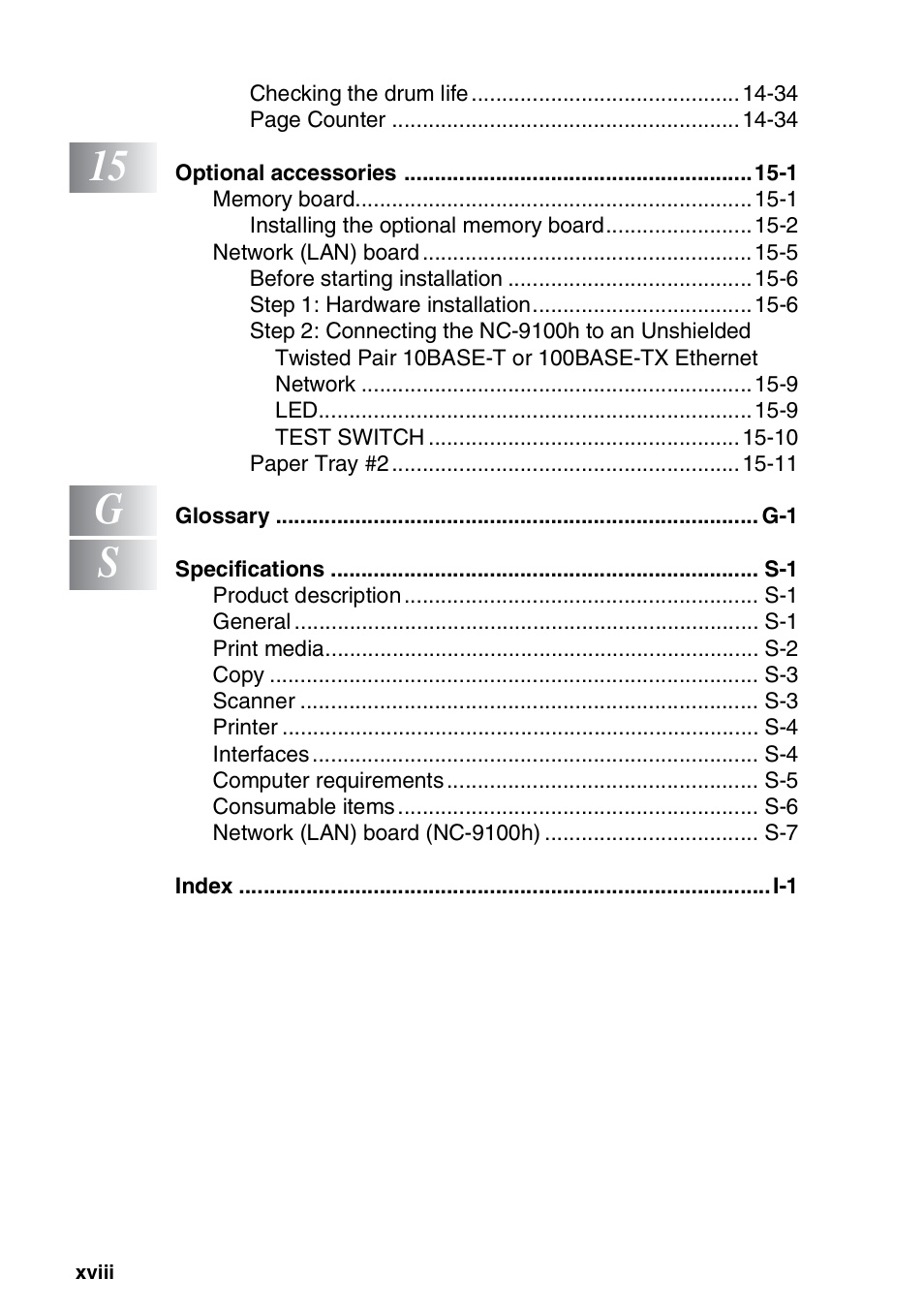 Brother DCP-8020 User Manual | Page 20 / 282