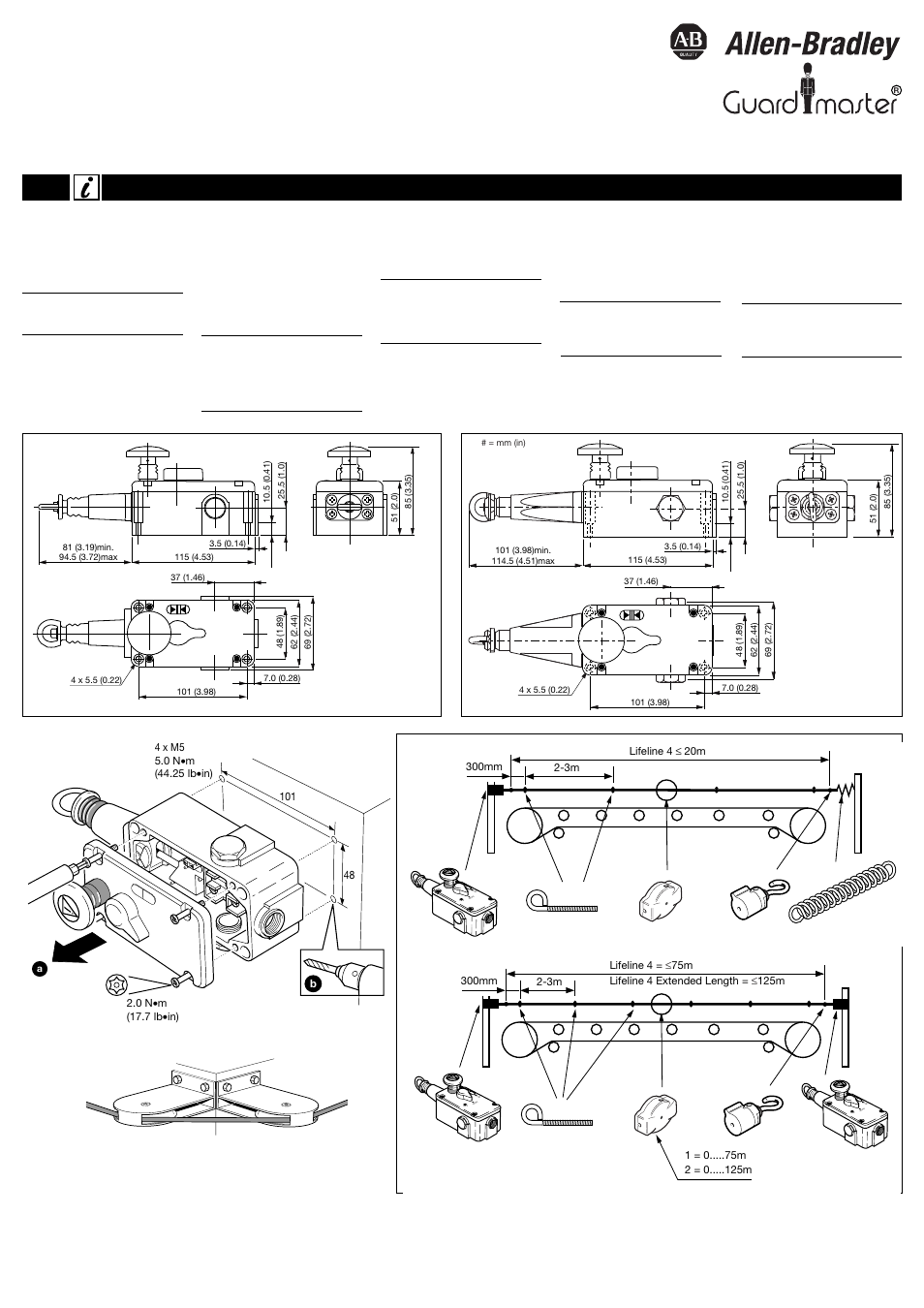 Rockwell Automation 440E Lifeline 4 User Manual | 4 pages