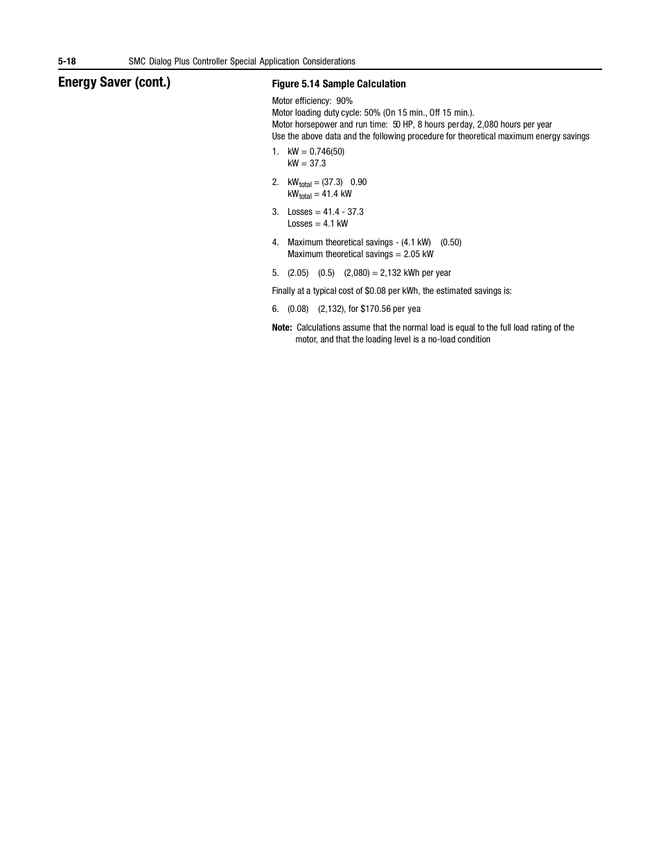 Energy saver (cont.) | Rockwell Automation 150 MNL/SMC DIALOG+/APP-PROD GUIDE User Manual | Page 142 / 202