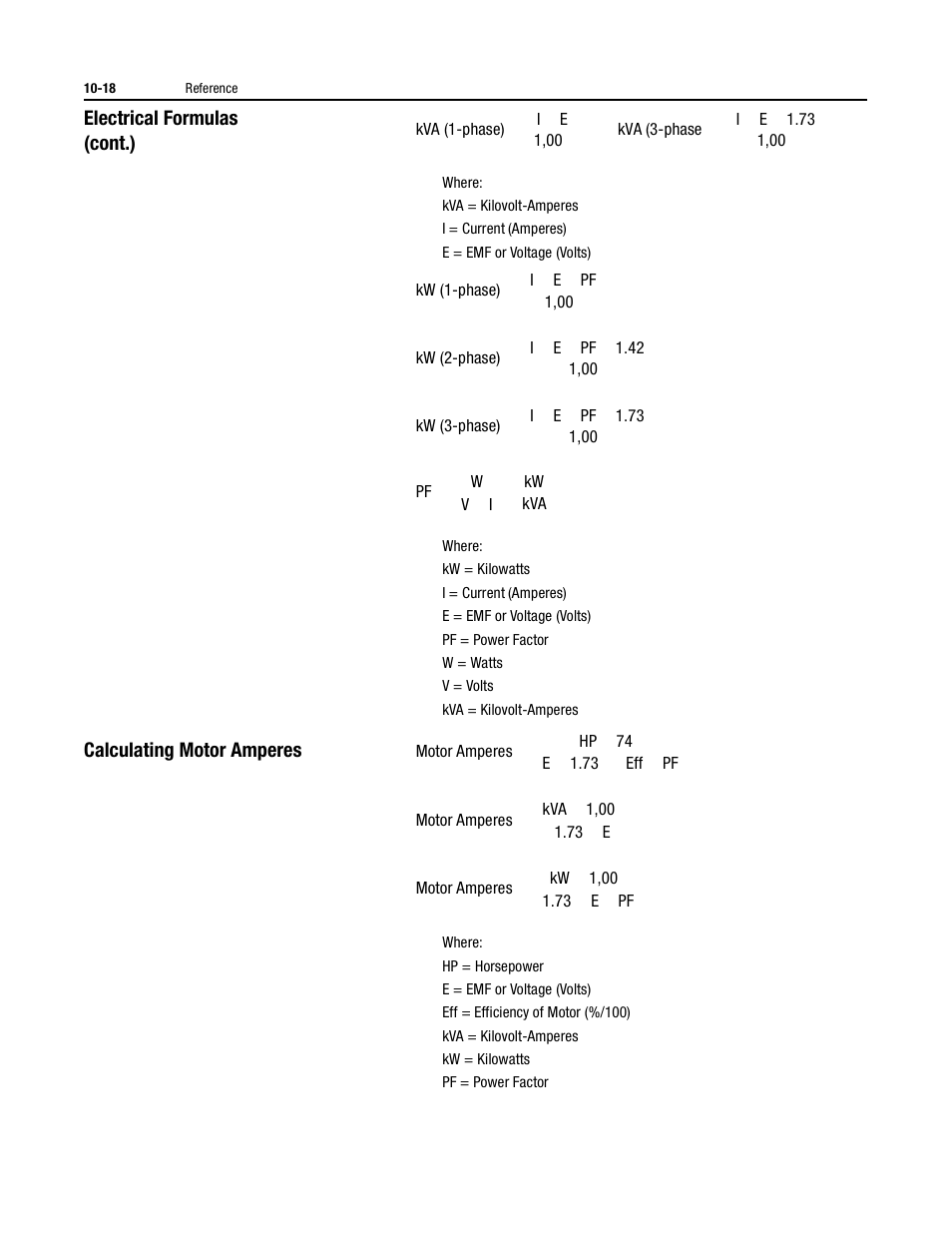 Calculating motor amperes | Rockwell Automation 150 MNL/SMC DIALOG+/APP-PROD GUIDE User Manual | Page 180 / 202