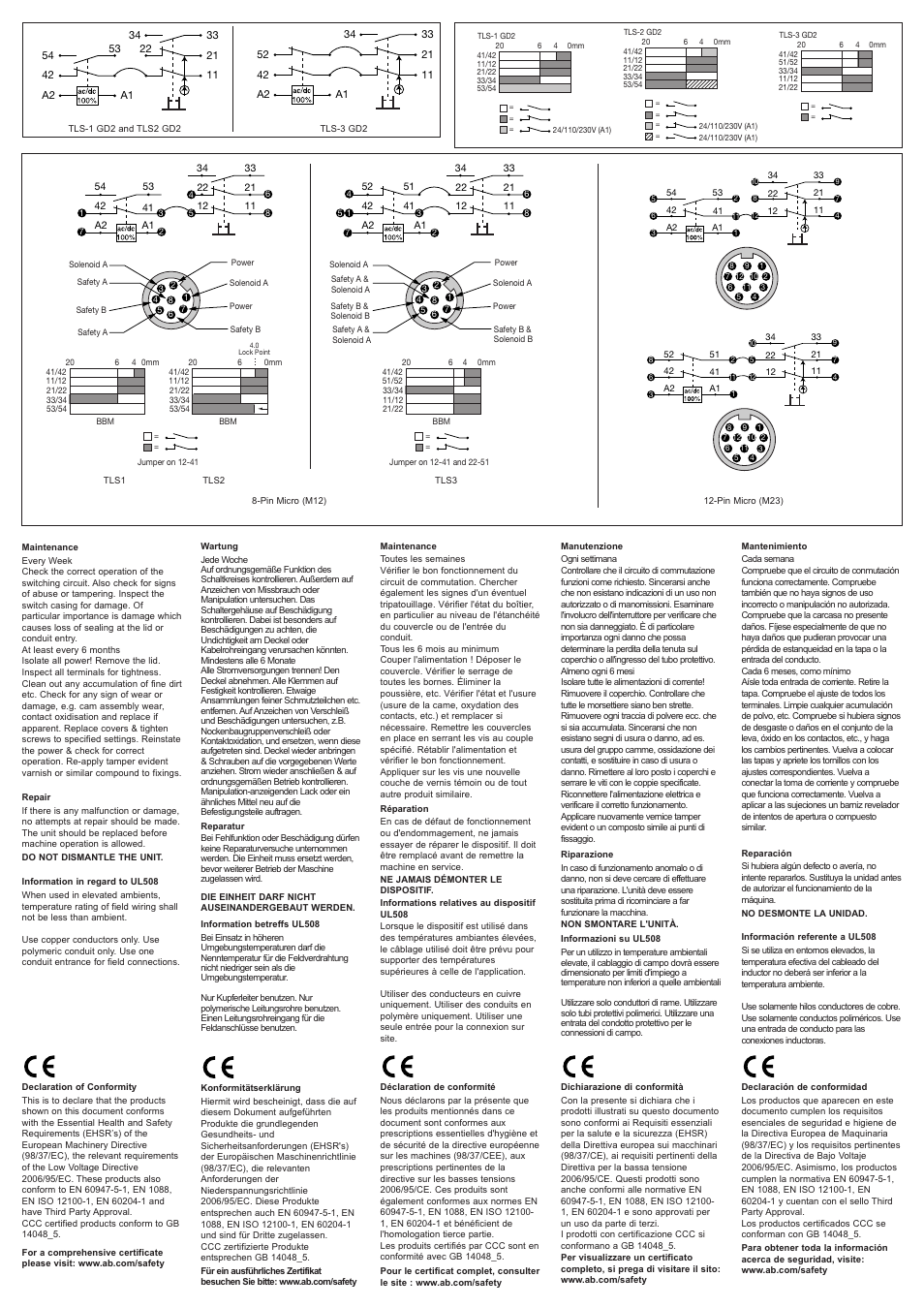 Rockwell Automation 440G-TLS-GD2 Installation Instructions User Manual | Page 3 / 4