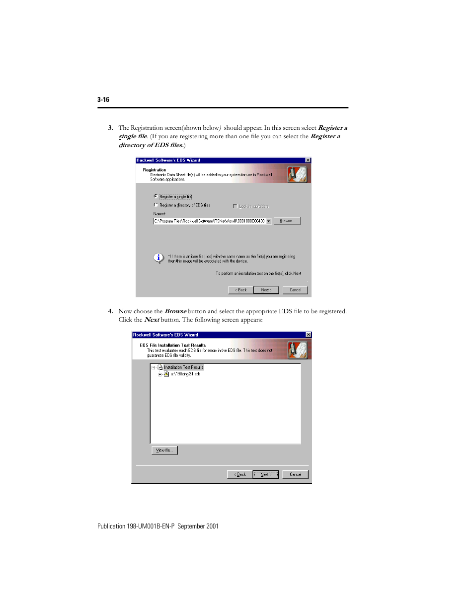 Rockwell Automation 198x Modular DeviceNet Starter Auxiliary I/O User Manual | Page 36 / 164