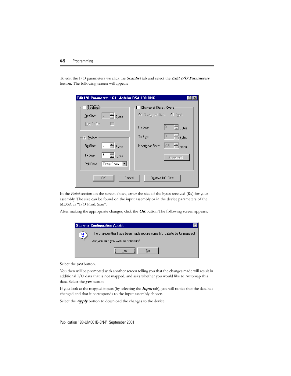 Rockwell Automation 198x Modular DeviceNet Starter Auxiliary I/O User Manual | Page 58 / 164