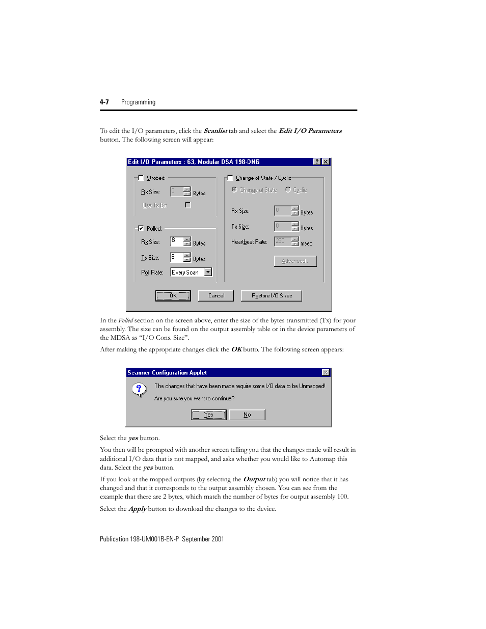 Rockwell Automation 198x Modular DeviceNet Starter Auxiliary I/O User Manual | Page 60 / 164