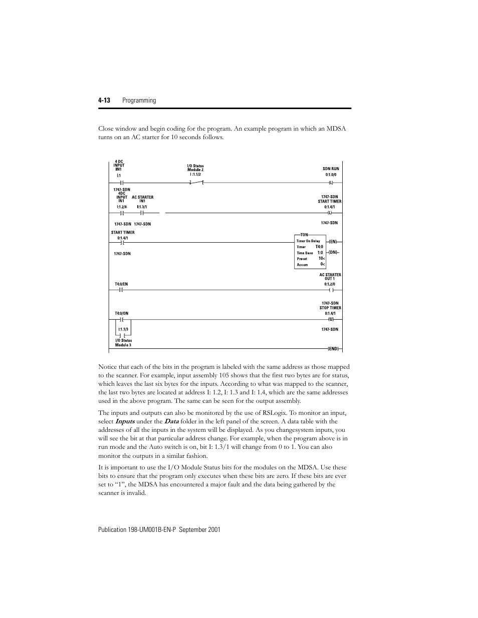 Rockwell Automation 198x Modular DeviceNet Starter Auxiliary I/O User Manual | Page 66 / 164