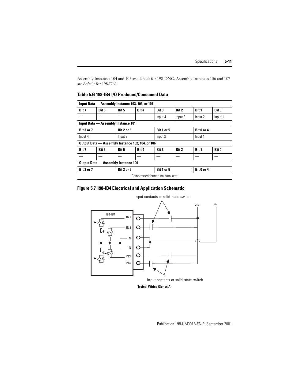 Rockwell Automation 198x Modular DeviceNet Starter Auxiliary I/O User Manual | Page 77 / 164