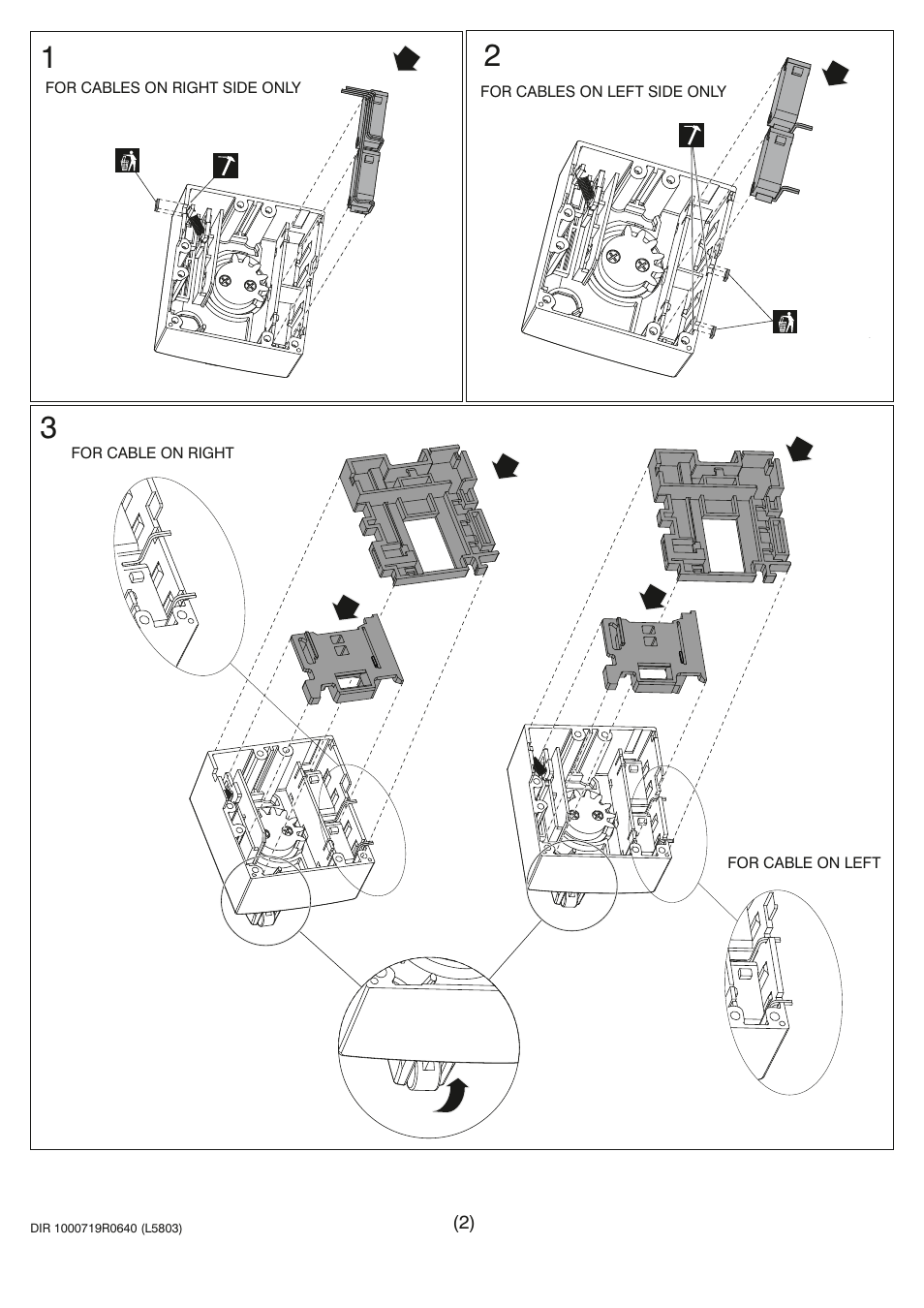 Rockwell Automation 140G-G-EAB1B /Early Break Contacts, for Rotary Handle Operating Mechanism User Manual | Page 2 / 3