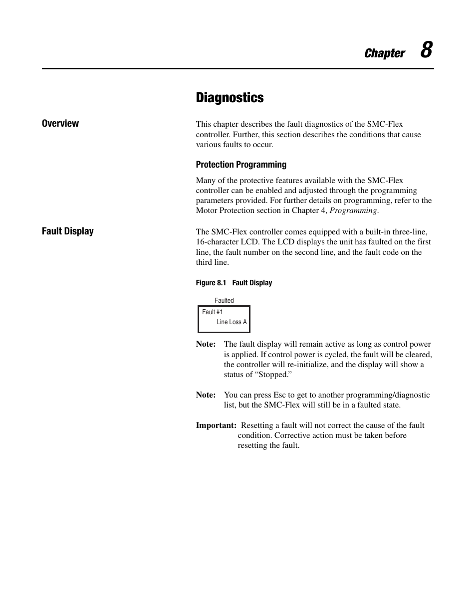 Diagnostics, Chapter | Rockwell Automation 150 SMC-Flex User Manual User Manual | Page 115 / 162