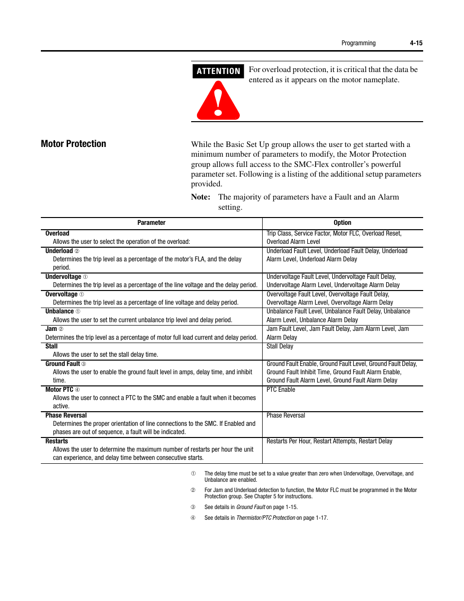 Motor protection | Rockwell Automation 150 SMC-Flex User Manual User Manual | Page 99 / 162