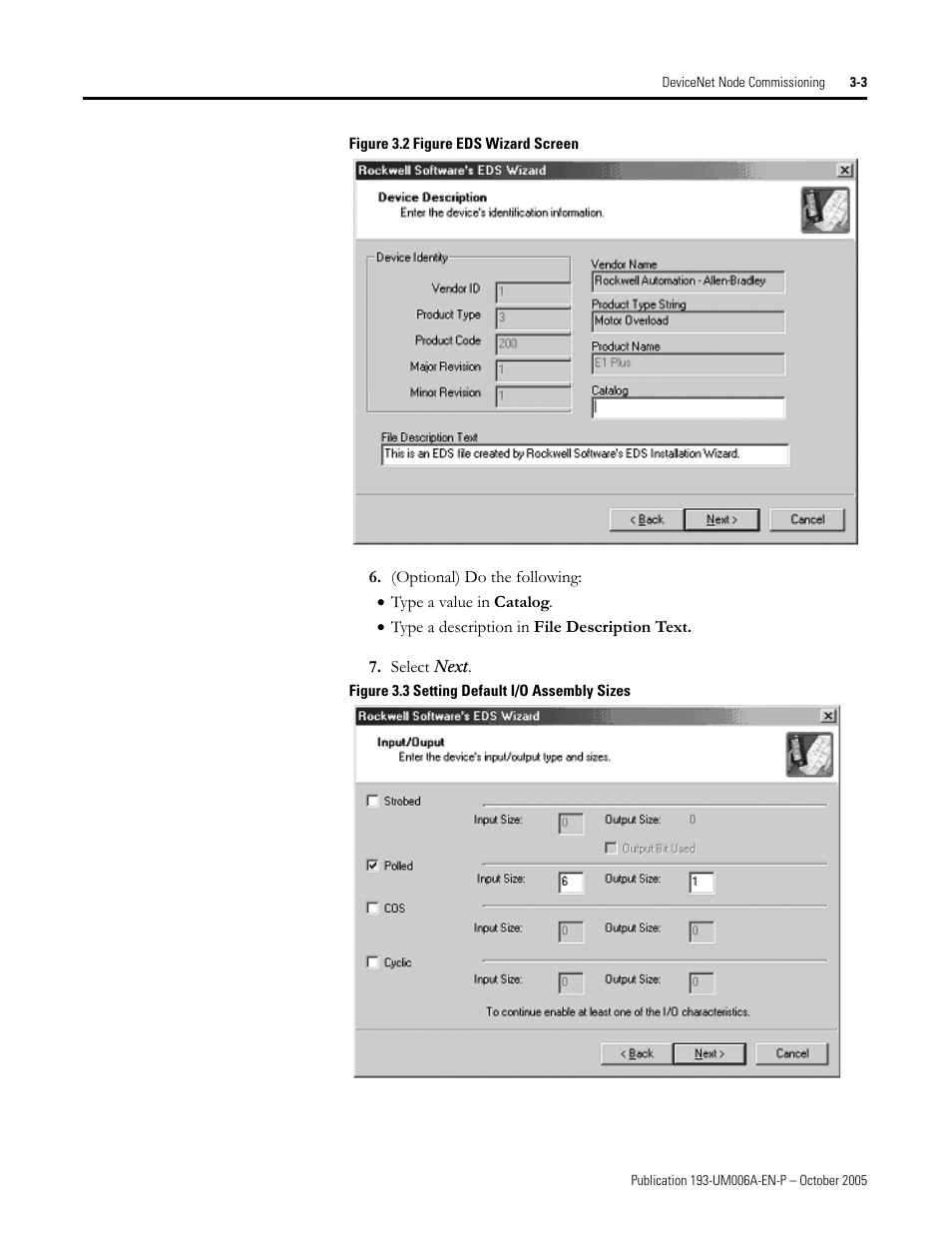 Rockwell Automation 193-EDN E1Plus Overload Relays - DeviceNet Module User Manual | Page 19 / 76