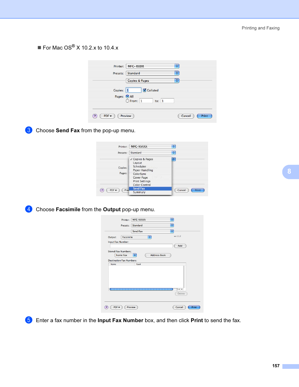 Brother MFC 9840CDW User Manual | Page 164 / 221