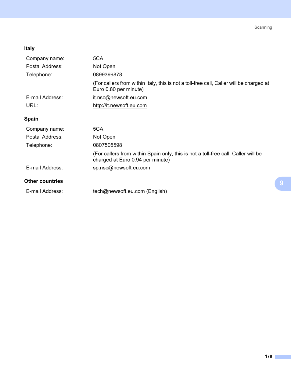 Brother MFC 9840CDW User Manual | Page 185 / 221