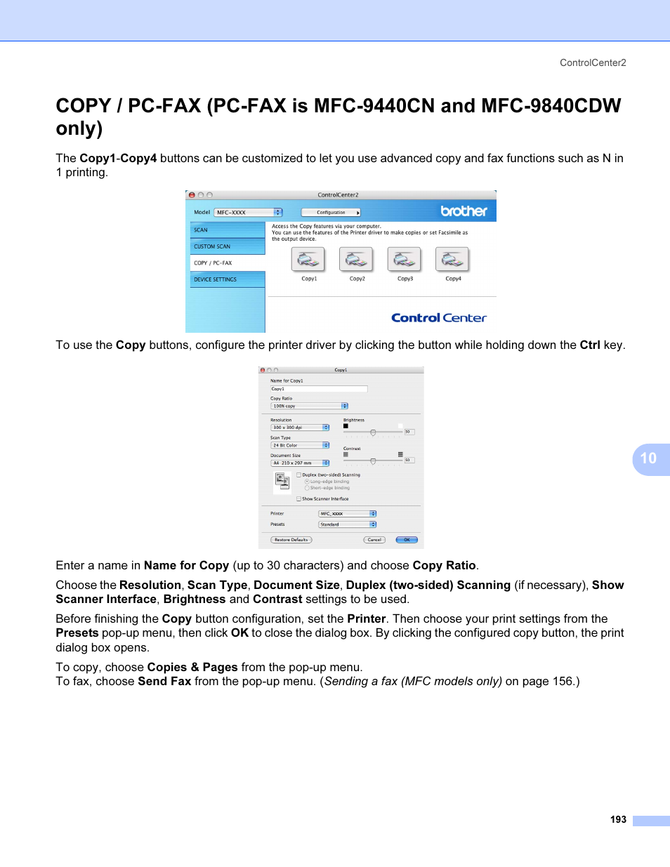 Brother MFC 9840CDW User Manual | Page 200 / 221