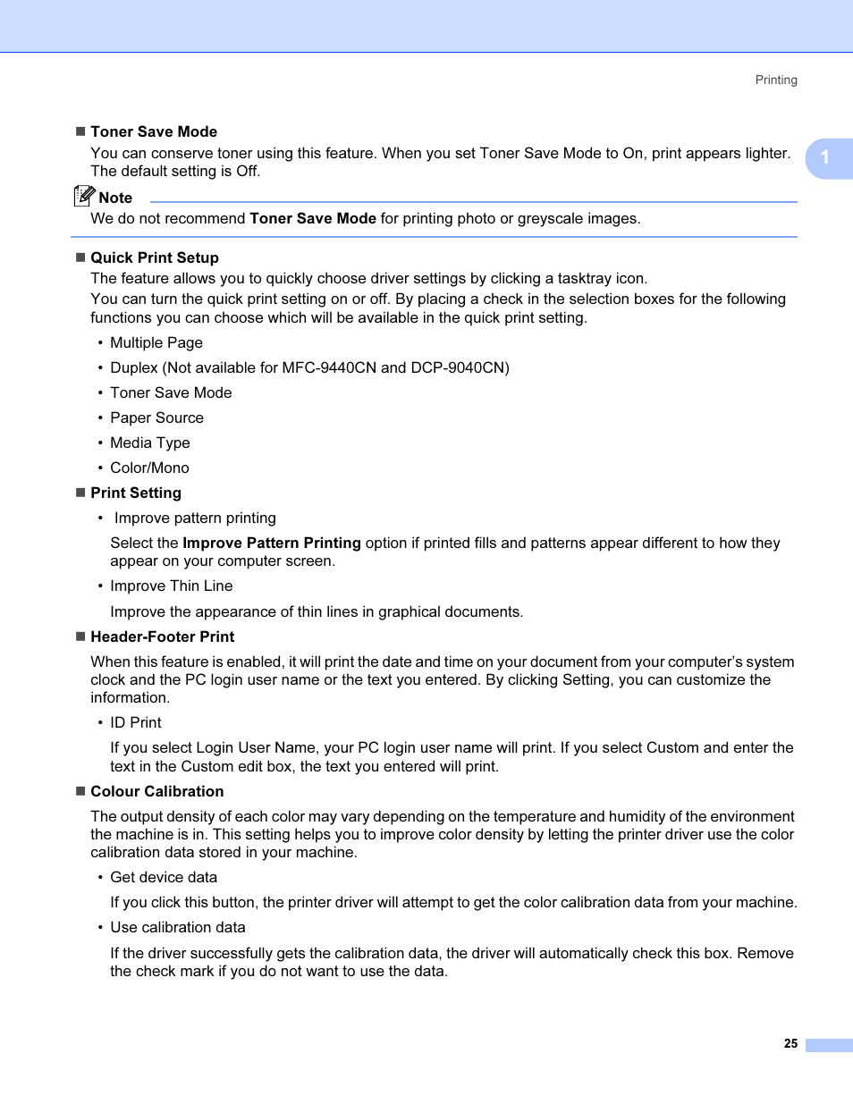 Brother MFC 9840CDW User Manual | Page 32 / 221