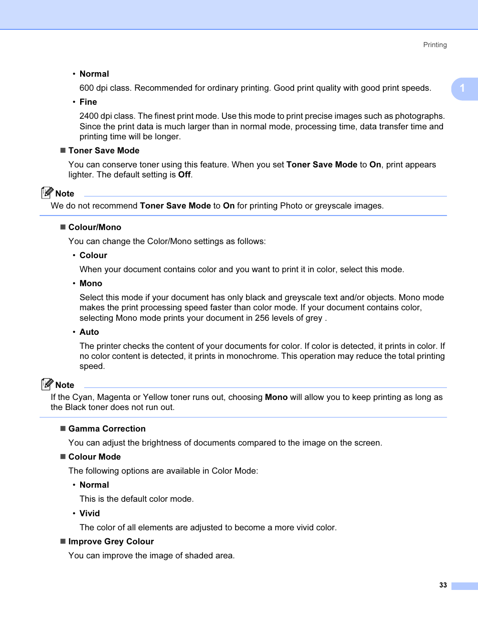 Brother MFC 9840CDW User Manual | Page 40 / 221