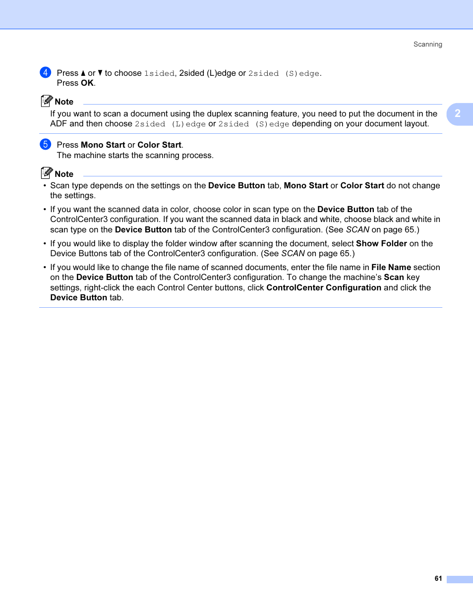 To step e | Brother MFC 9840CDW User Manual | Page 68 / 221