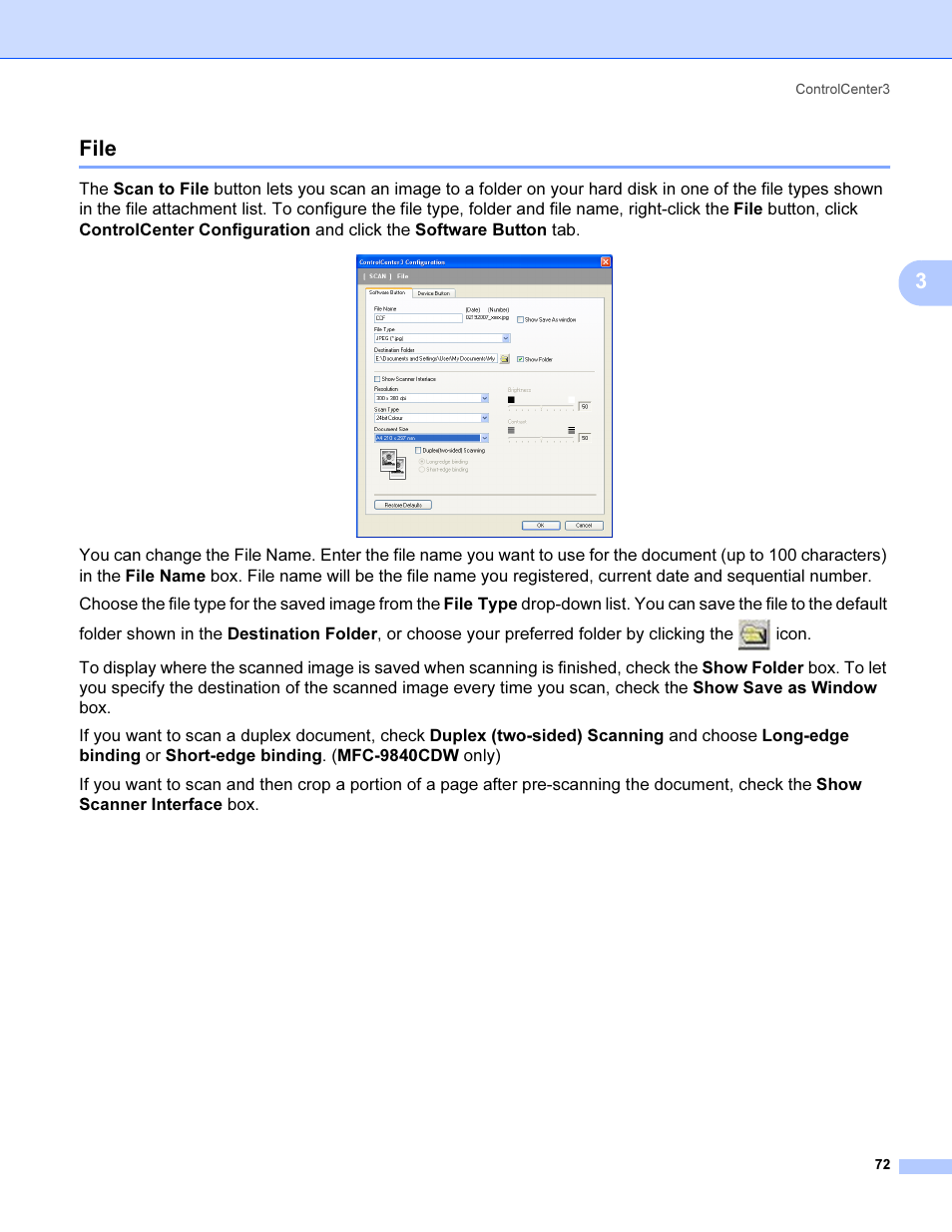 File, 3file | Brother MFC 9840CDW User Manual | Page 79 / 221
