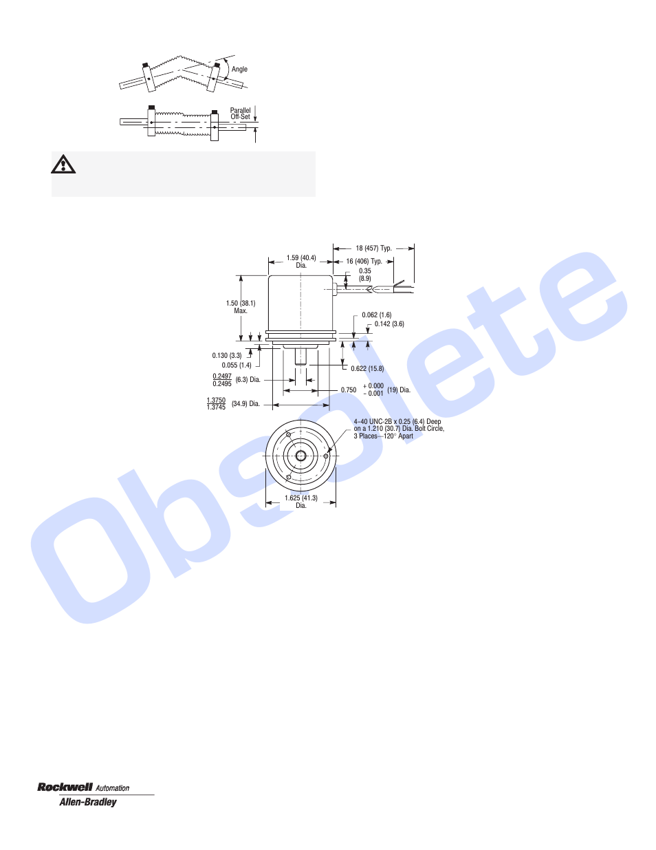 Obsolete | Rockwell Automation 845P Incremental Encoder User Manual | Page 2 / 2