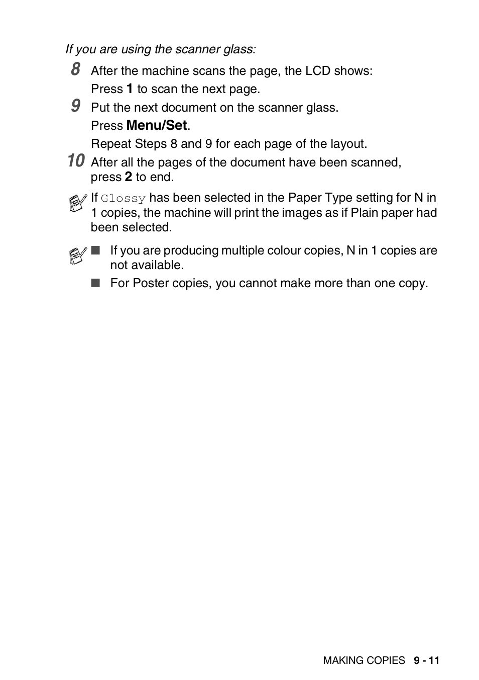 Brother DCP-110C User Manual | Page 105 / 212