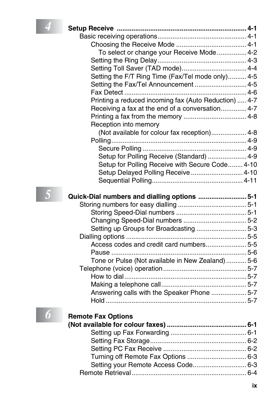Brother DCP-110C User Manual | Page 11 / 212
