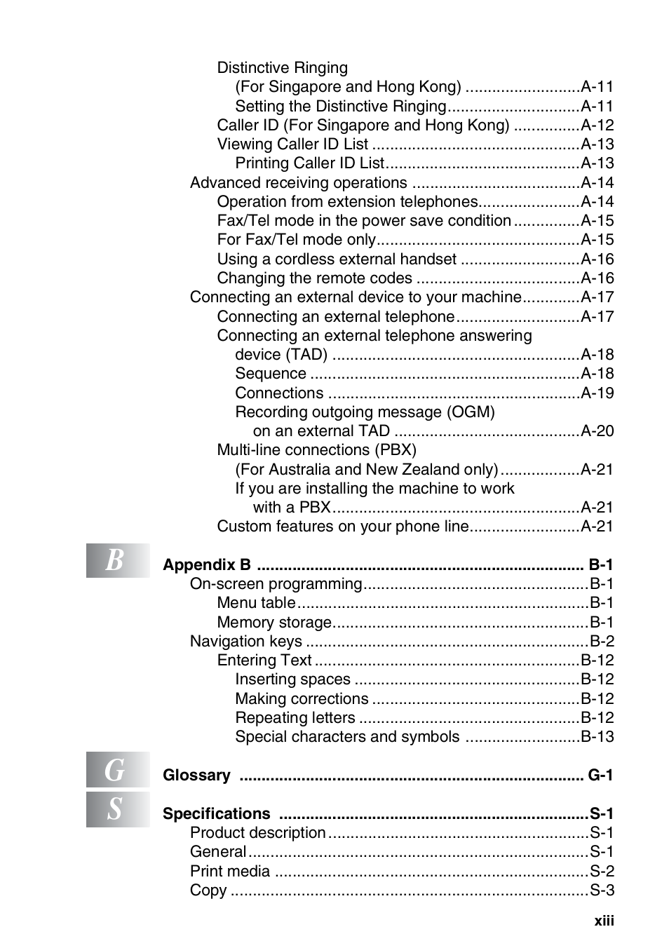 Brother DCP-110C User Manual | Page 15 / 212
