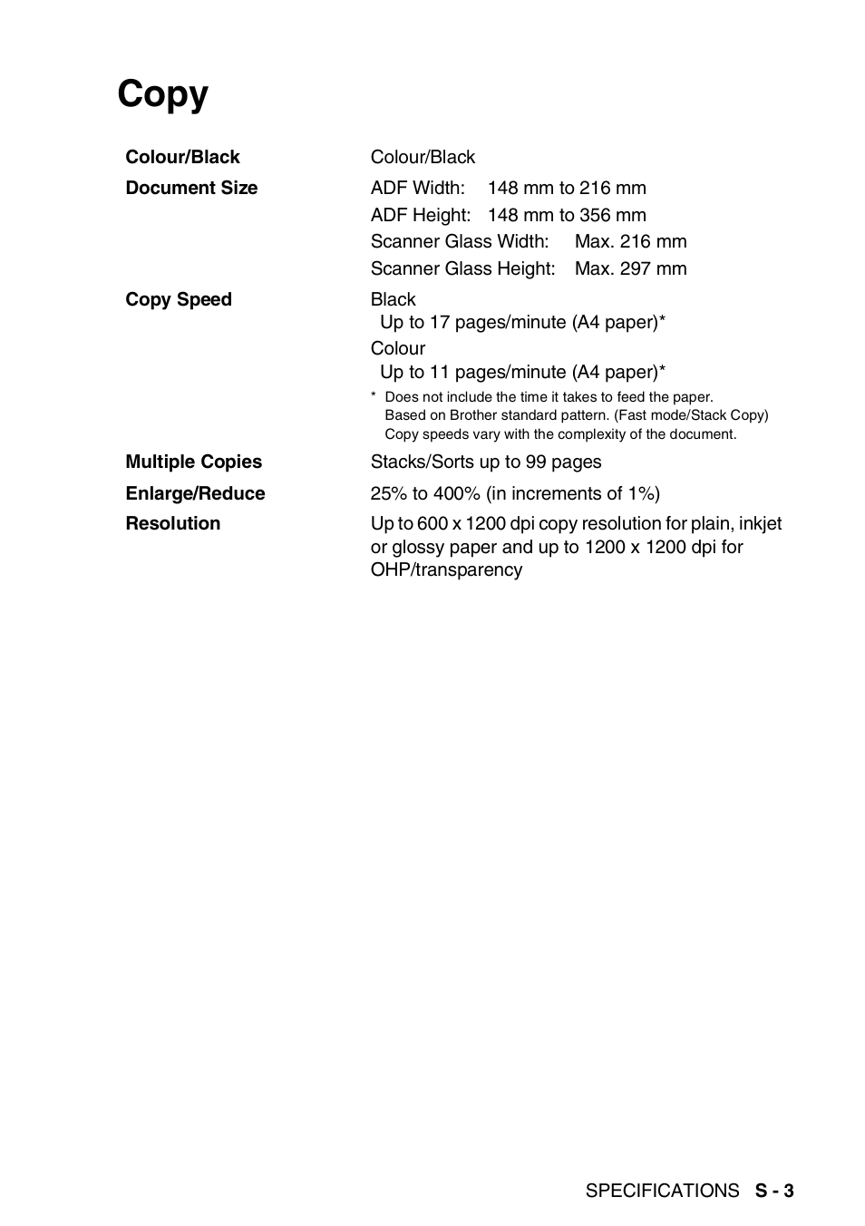 Copy | Brother DCP-110C User Manual | Page 197 / 212