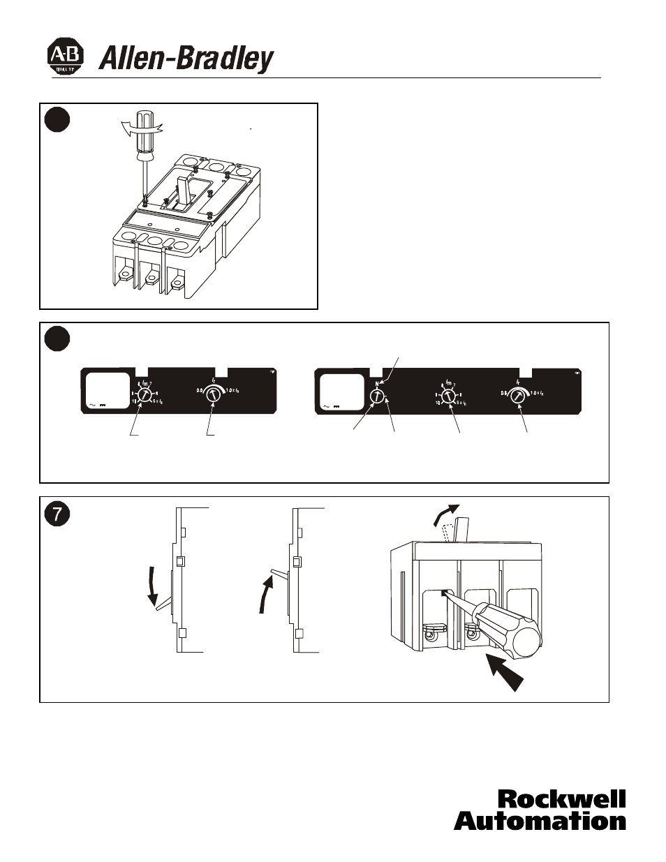 Rockwell Automation 140U J-Frame CB and Motor Circuit Protectors Thermal Magnetic Trip Units User Manual | Page 2 / 2