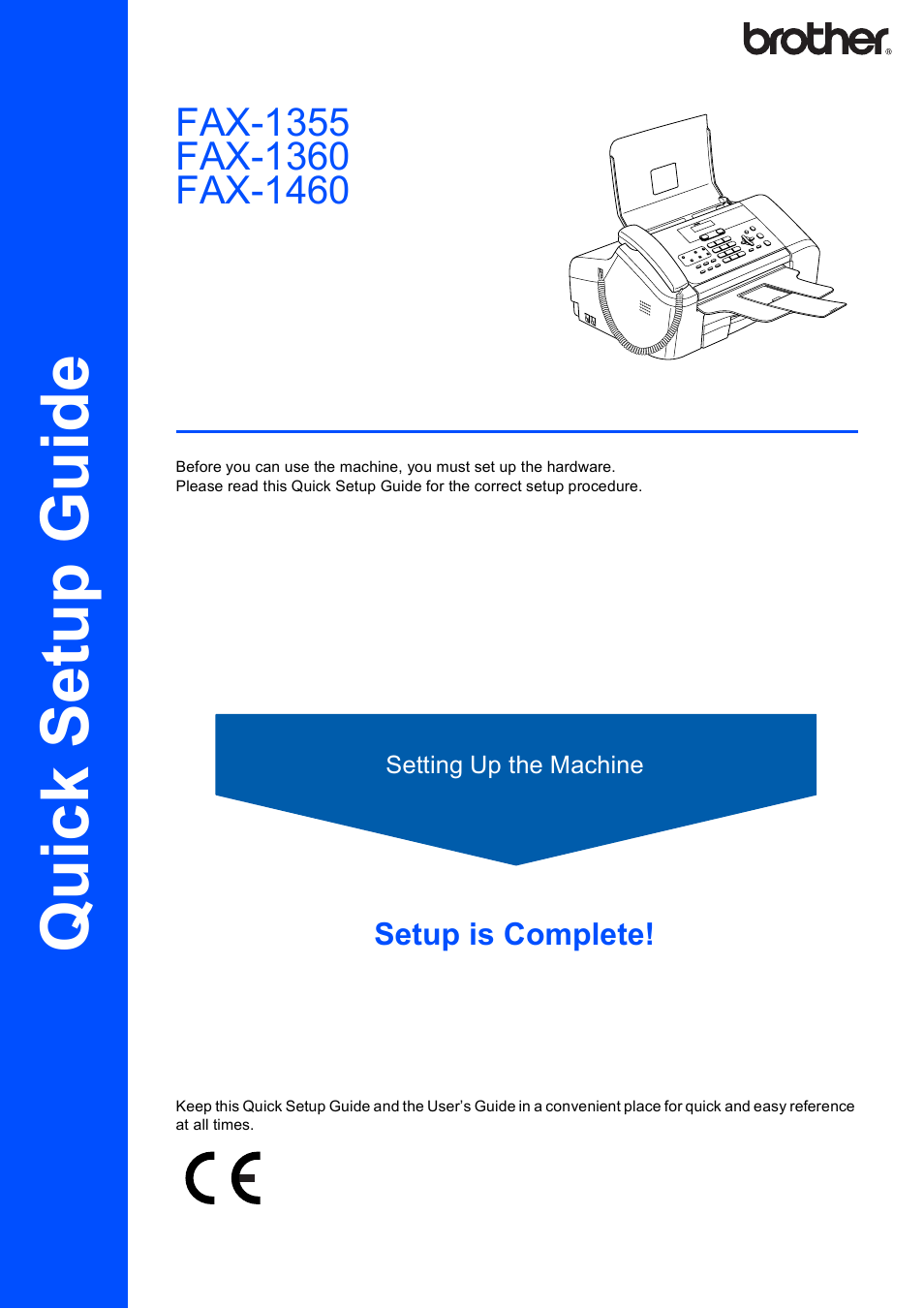 Brother Fax 1360 User Manual | 16 pages