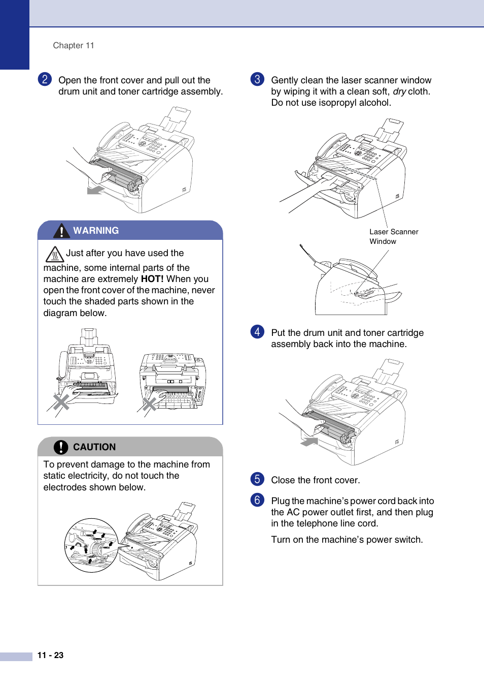 Brother FAX2820 User Manual | Page 111 / 161