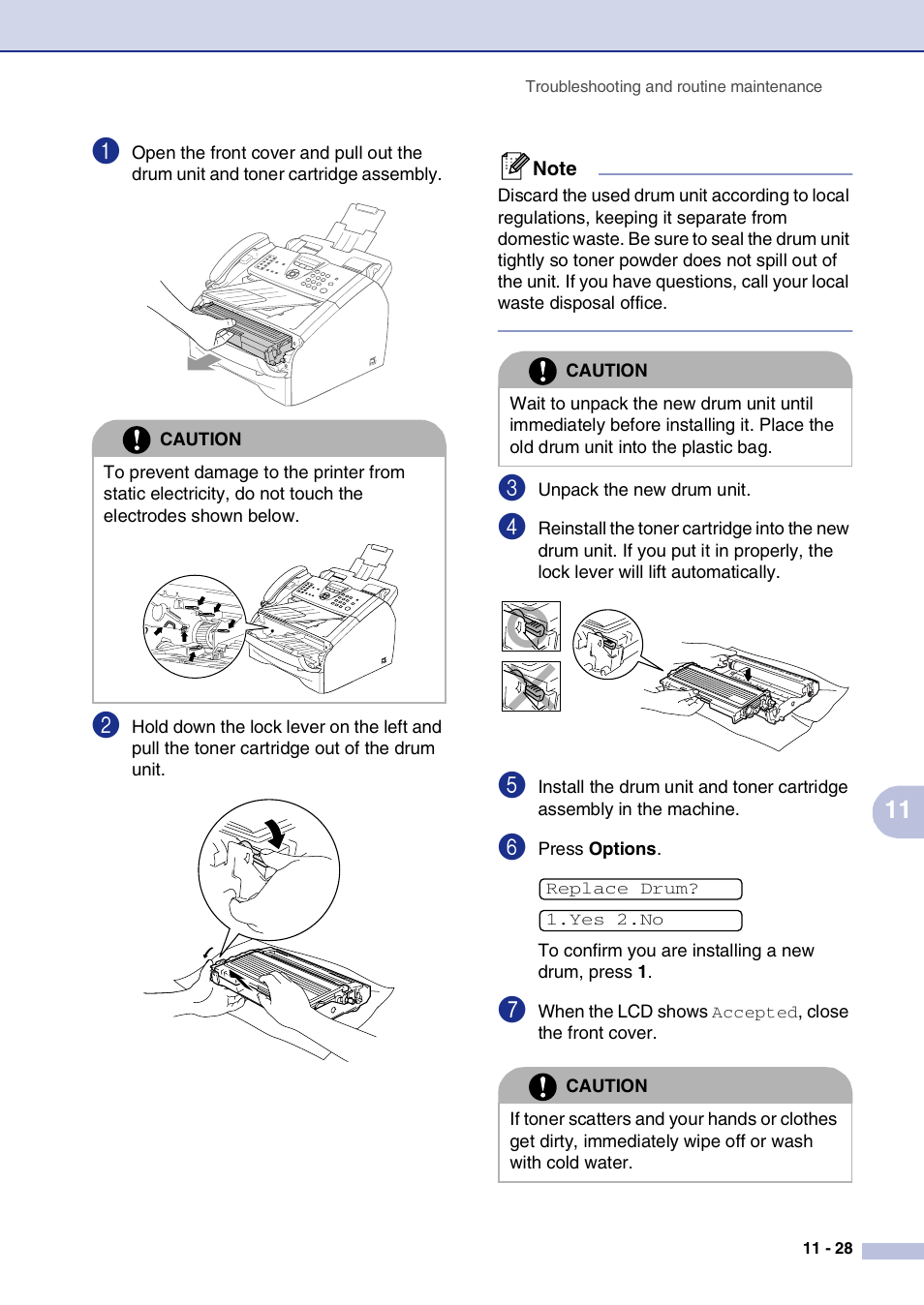 Brother FAX2820 User Manual | Page 116 / 161