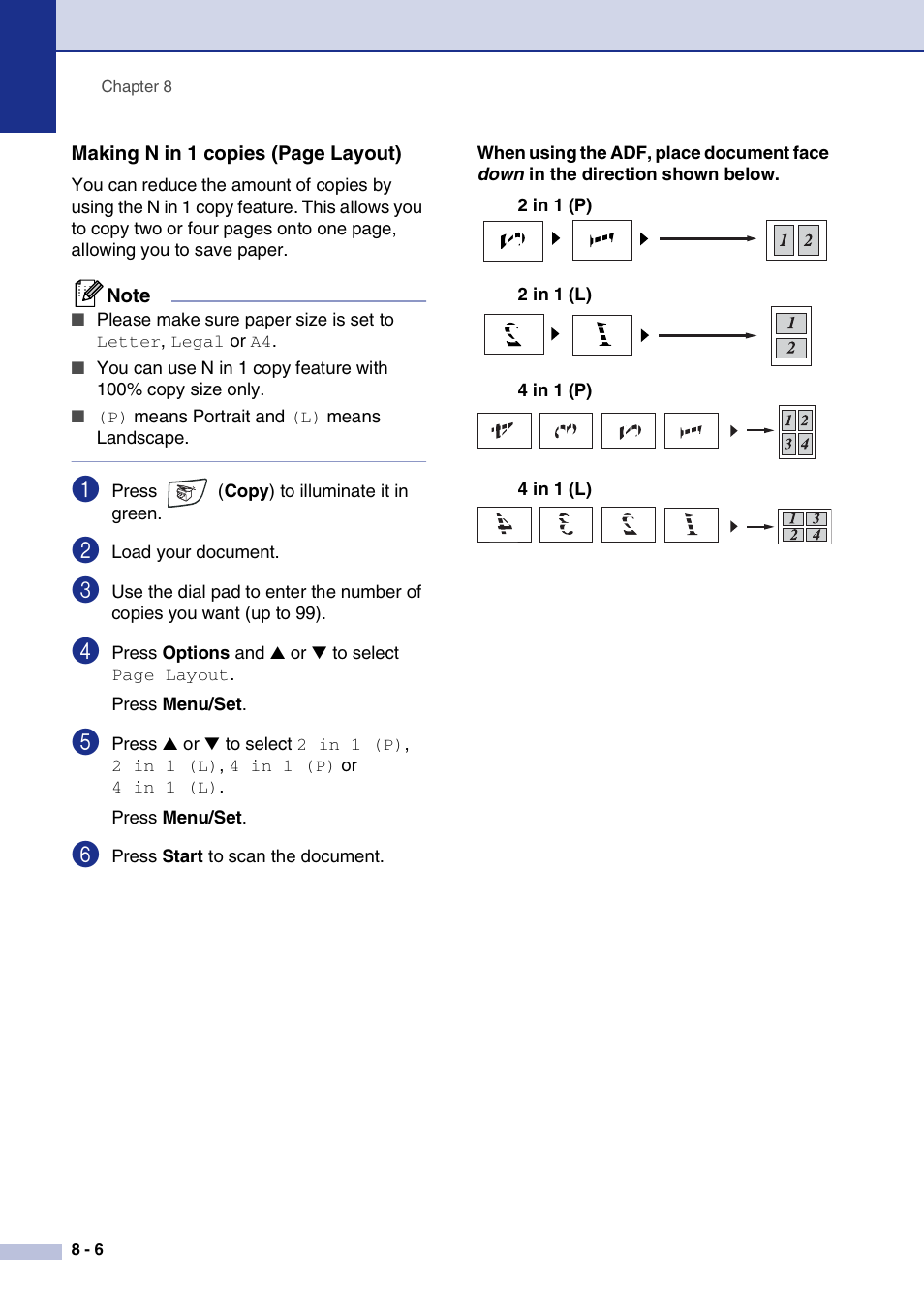 Brother FAX2820 User Manual | Page 81 / 161