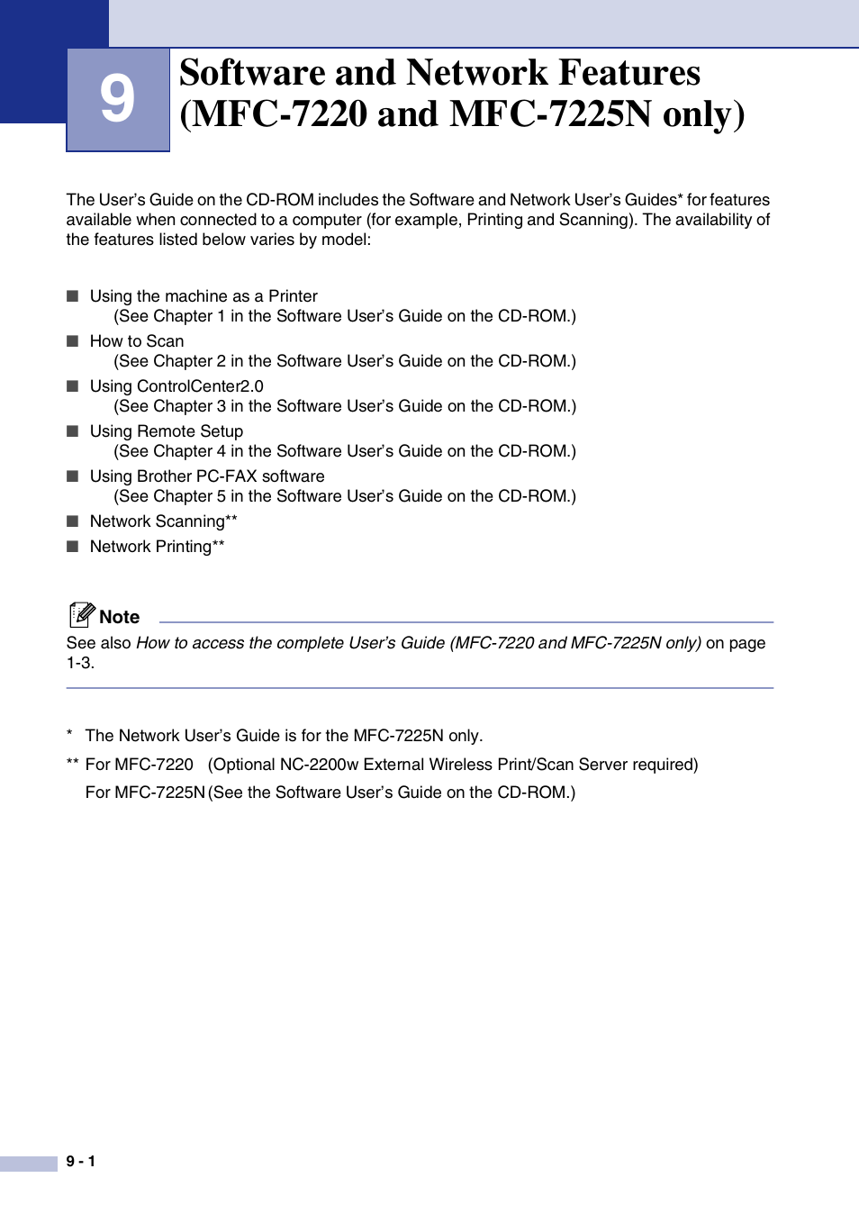 Brother FAX2820 User Manual | Page 83 / 161