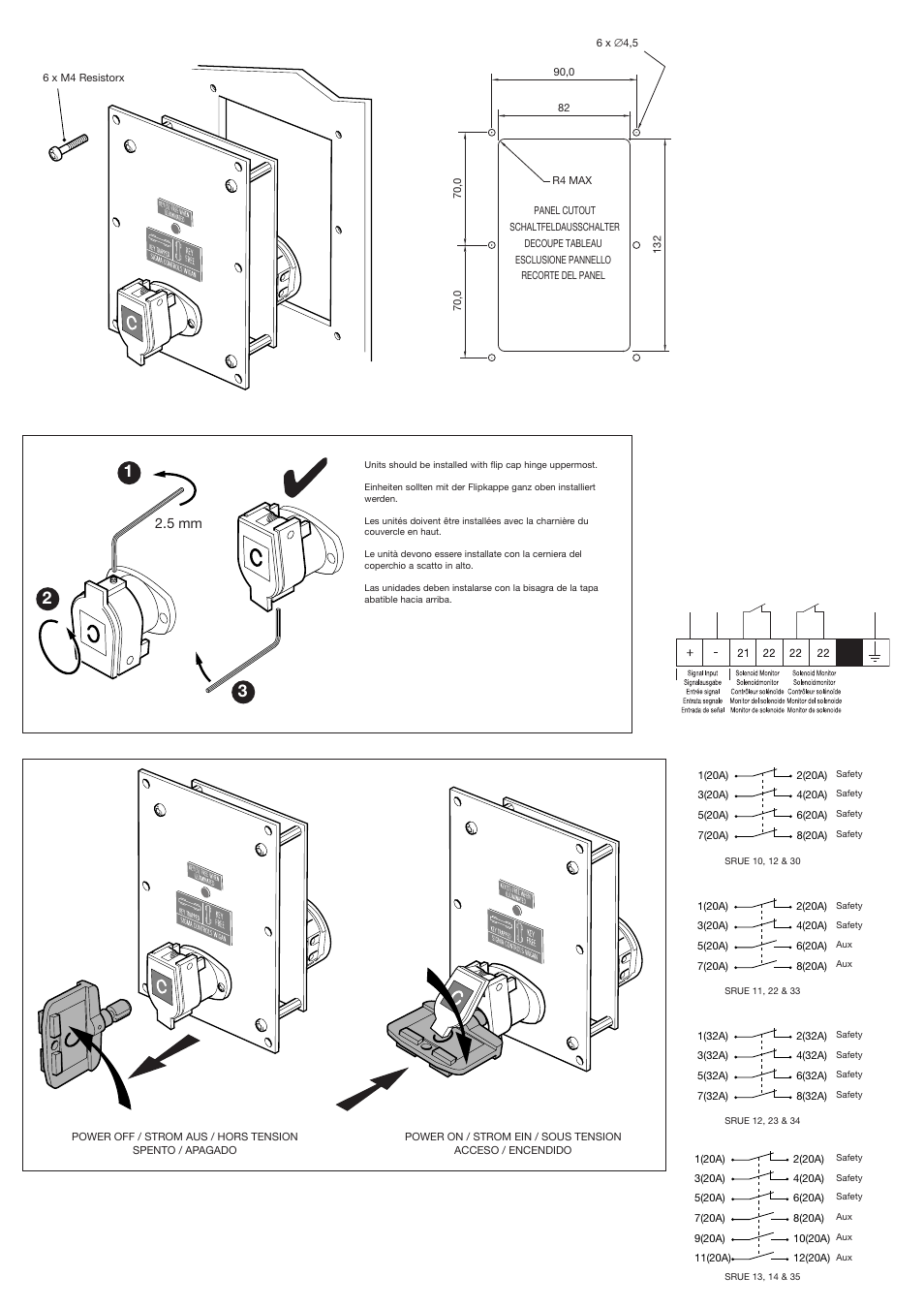 Rockwell Automation 440T Solenoid Key Release Unit - SRUE User Manual | Page 2 / 4