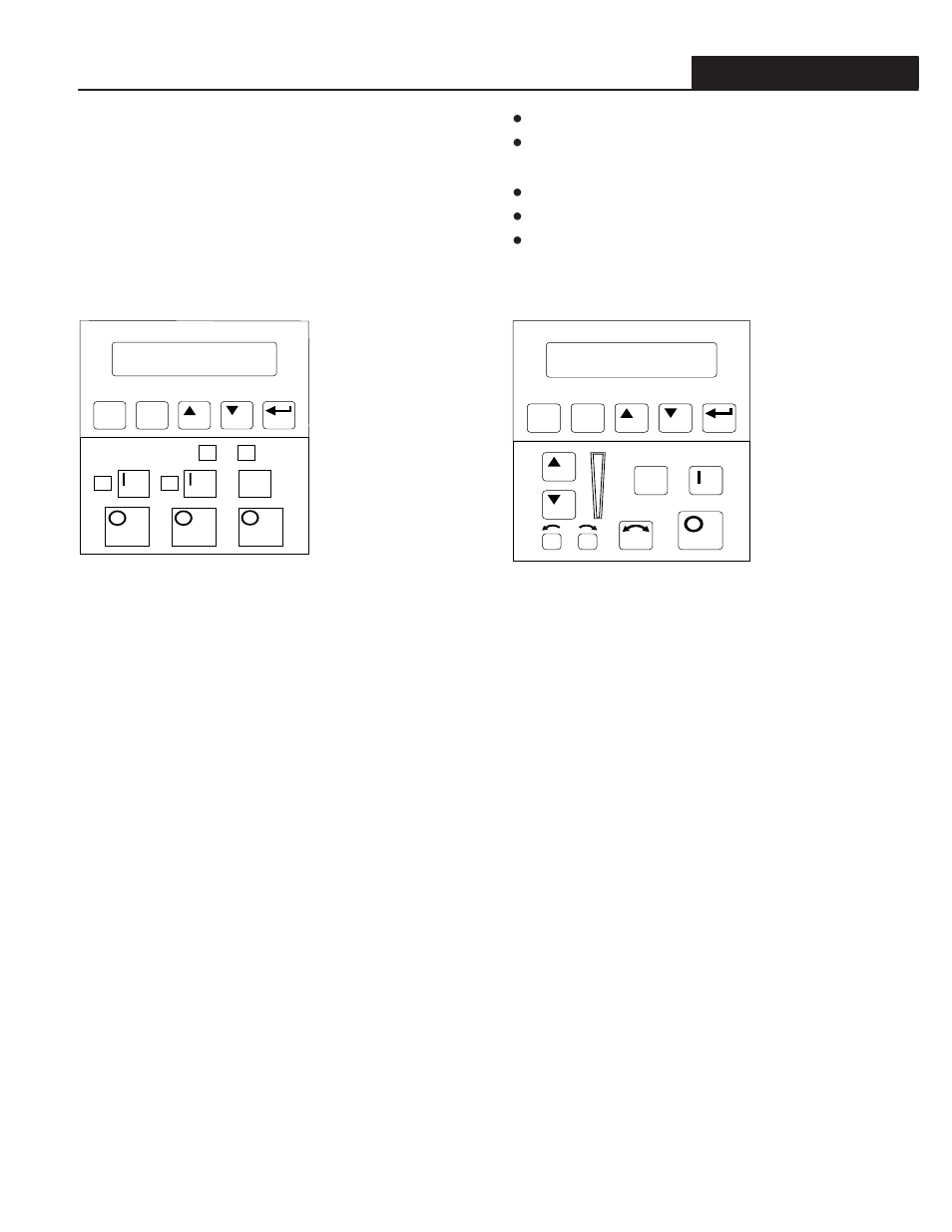 Chapter 5-human interface module, Chapter objectives, Him description | Chapter, Defines the display and control panel keys on the, Human interface module | Rockwell Automation 193 193-5.0: Bulletin 913/592 SMP-3 Solid-State Overload Relay User Manual | Page 63 / 107