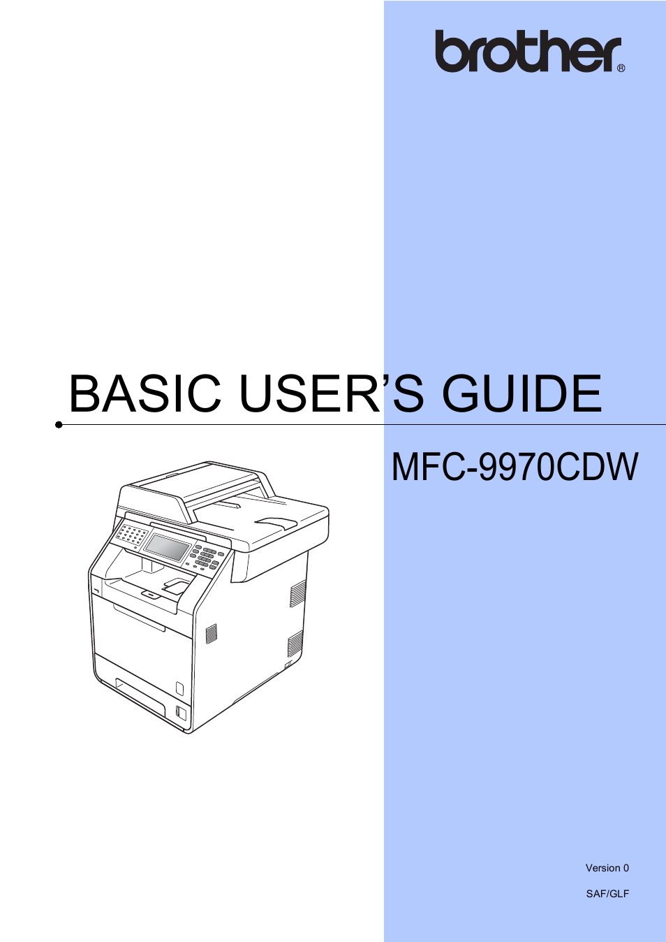 Brother MFC 9970CDW User Manual | 218 pages