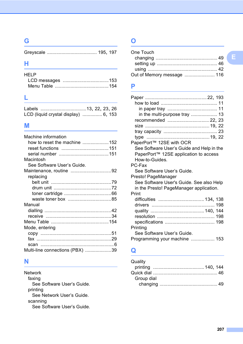 Brother MFC 9970CDW User Manual | Page 215 / 218