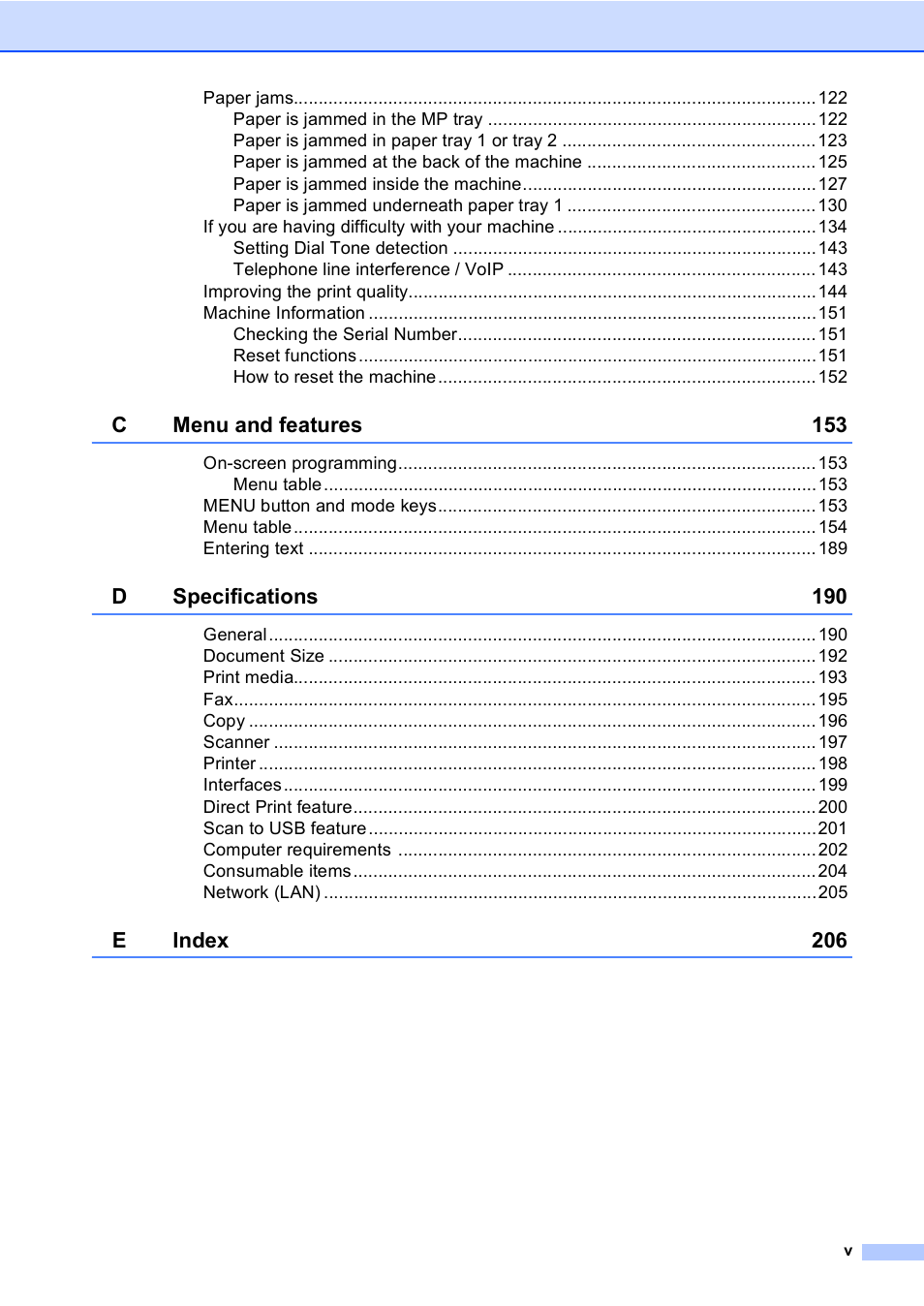 Brother MFC 9970CDW User Manual | Page 7 / 218