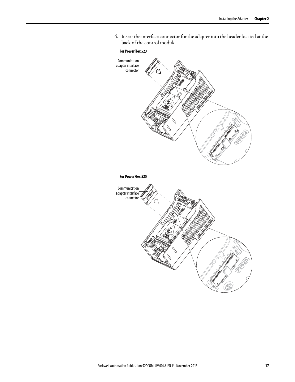 Rockwell Automation 25-COMM-P PowerFlex PROFIBUS DPV1 Adapter User Manual | Page 17 / 94