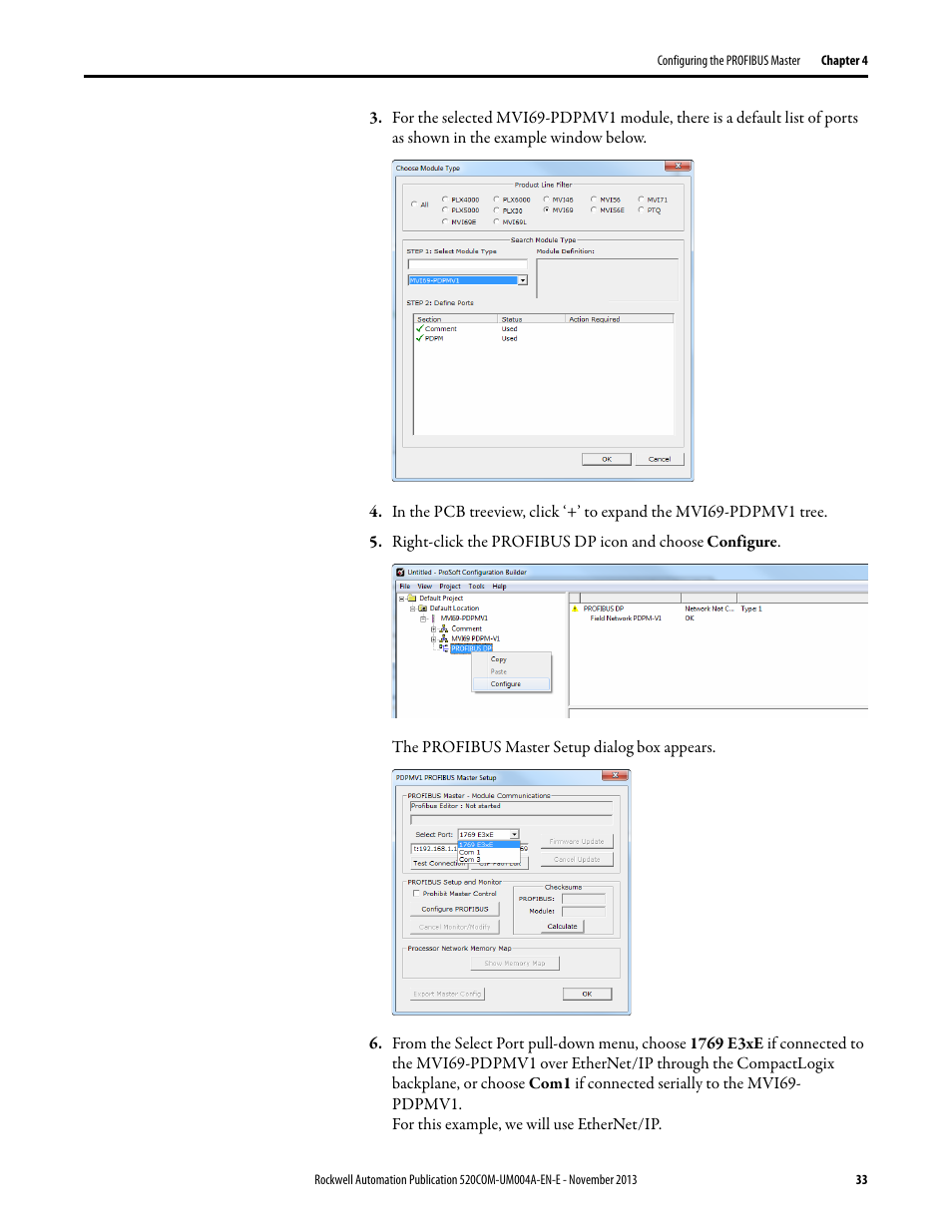 Rockwell Automation 25-COMM-P PowerFlex PROFIBUS DPV1 Adapter User Manual | Page 33 / 94