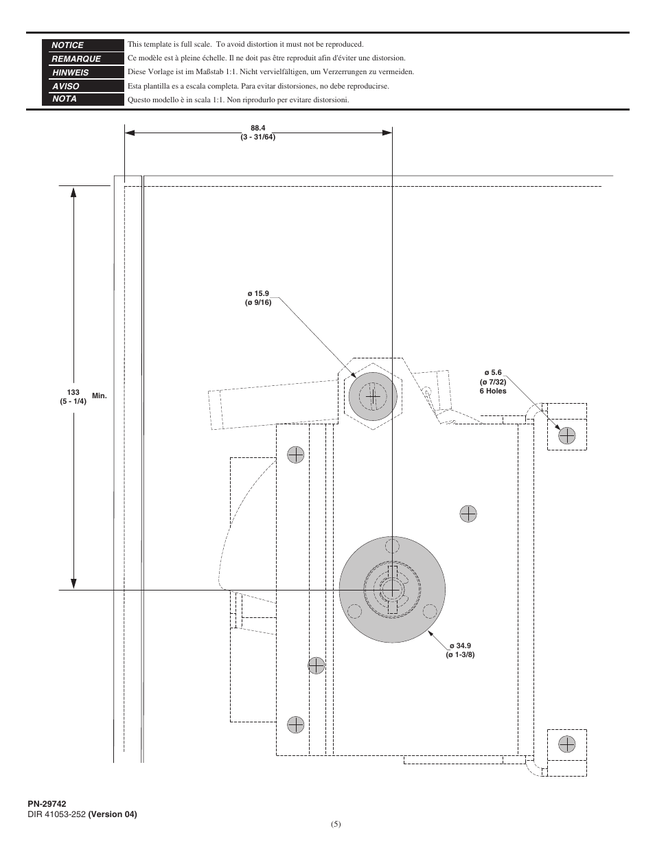 Rockwell Automation 194RS-Nxxxx Compliant Side-Mount Disconnect User Manual | Page 5 / 6