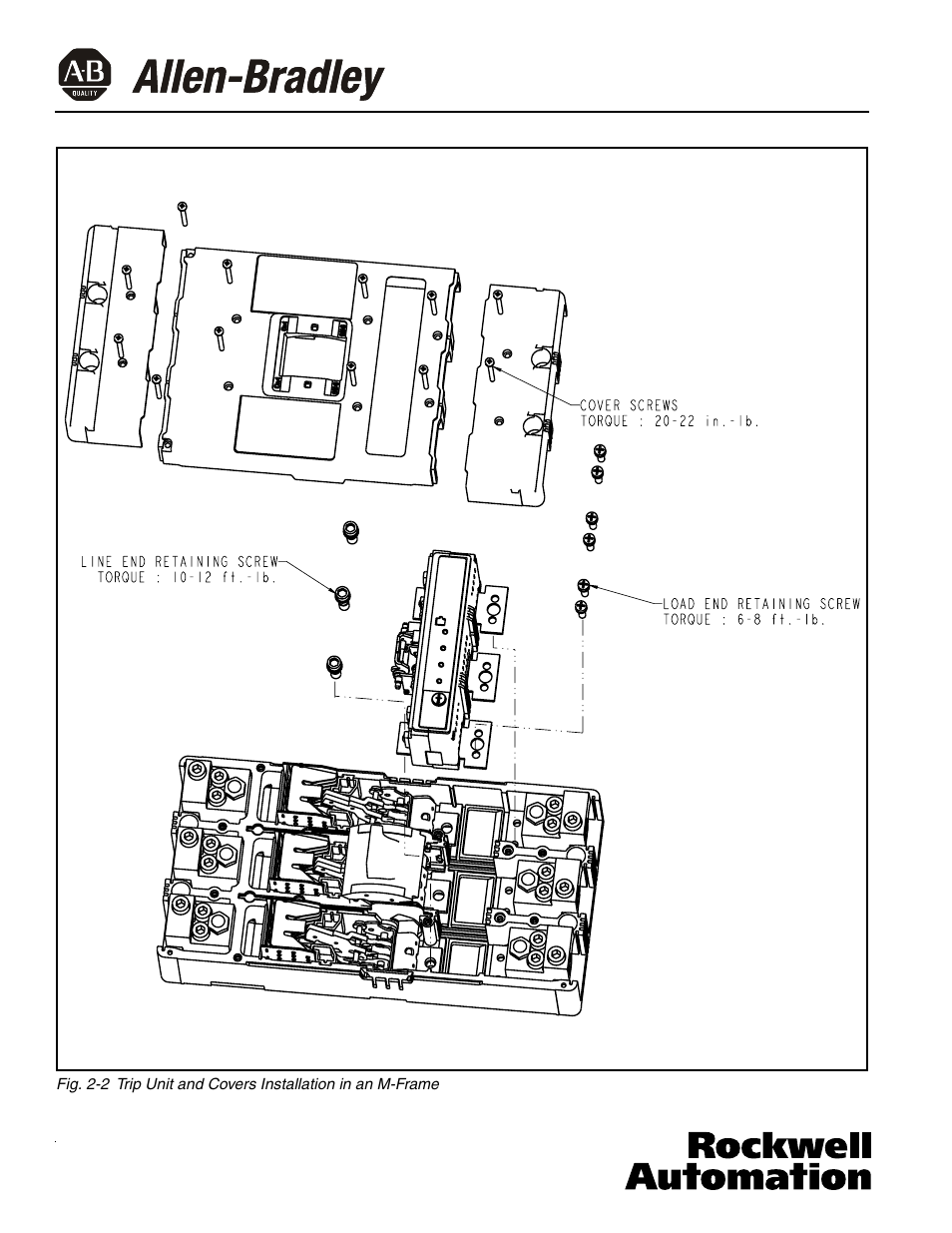 Rockwell Automation 140U Q, M Frame CB Installation and Operation for Thermal Magnetic Trip Units User Manual | Page 4 / 8