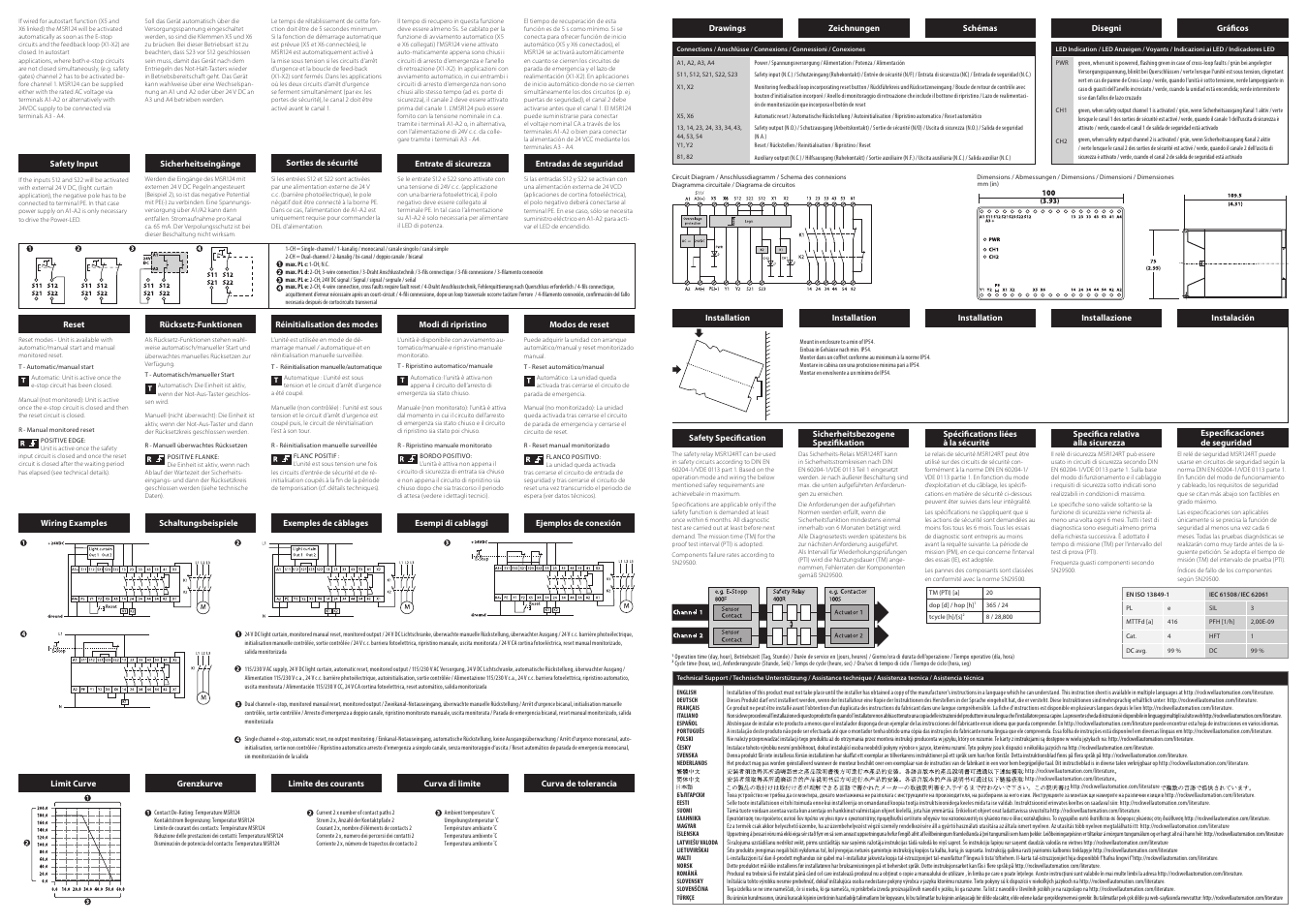 Rockwell Automation 440R Minotaur MSR124RT User Manual | Page 2 / 2