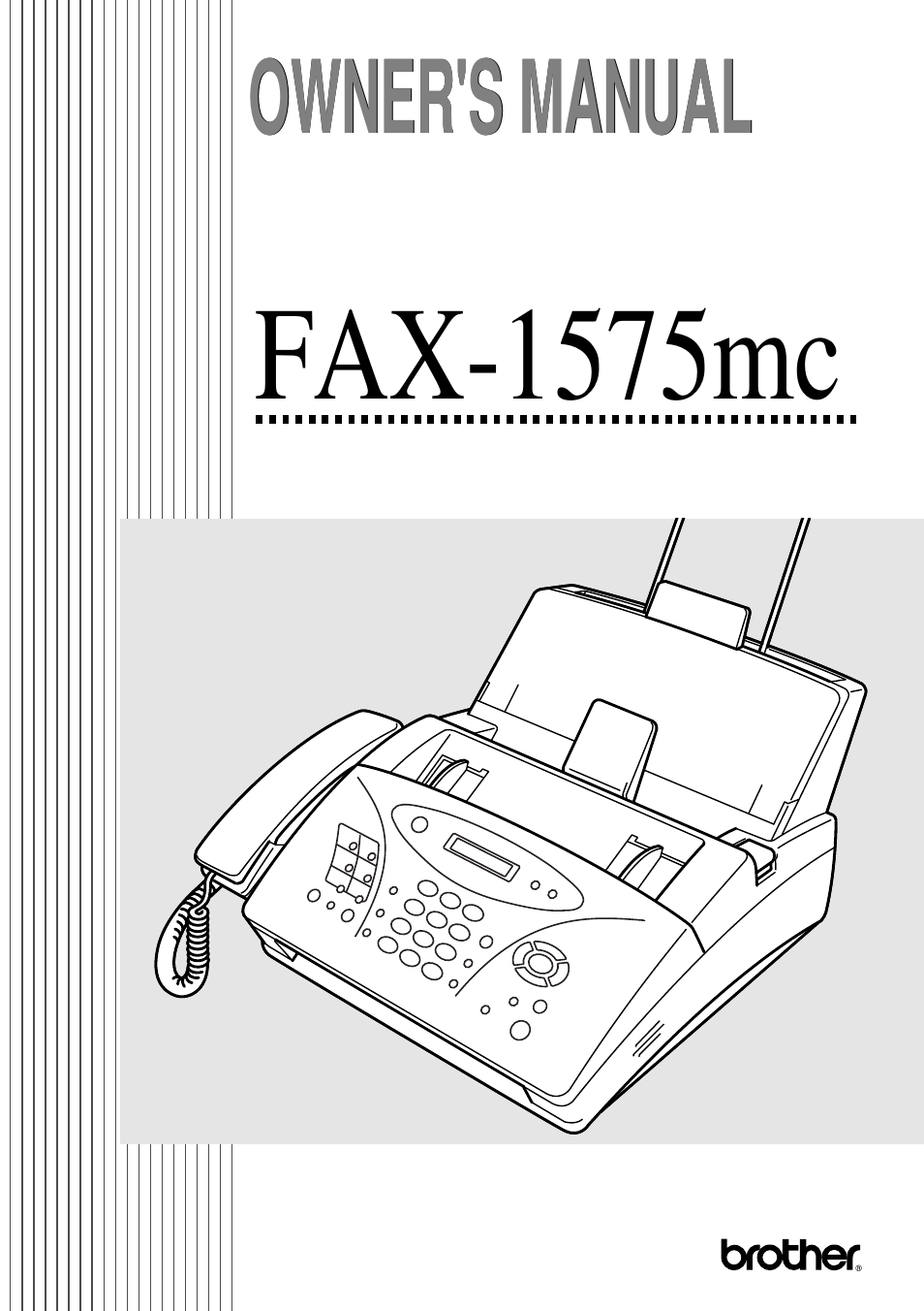 Brother FAX-1575mc User Manual | 116 pages