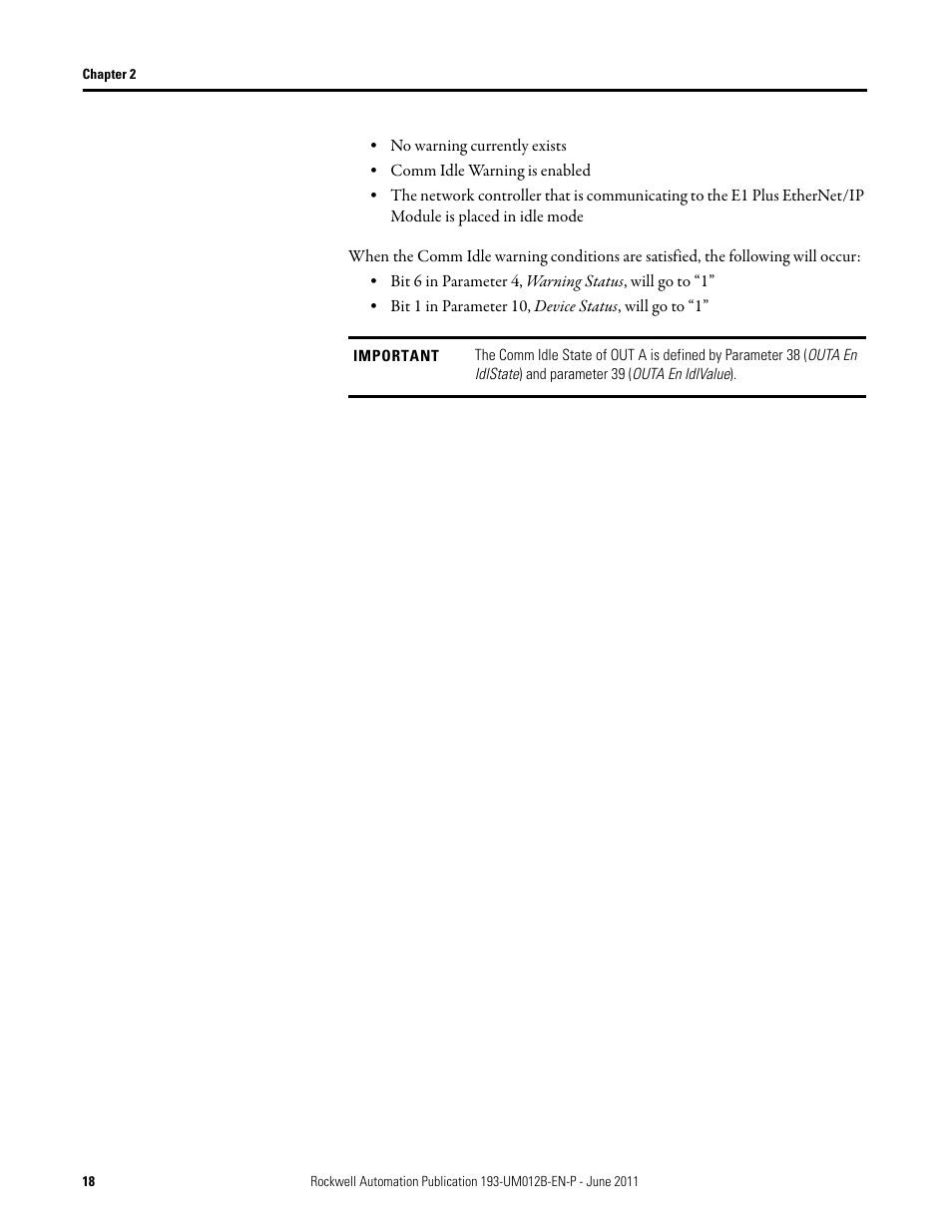 Rockwell Automation 193-ETN E1 Plus EtherNet Side Mount Module User Manual User Manual | Page 18 / 98