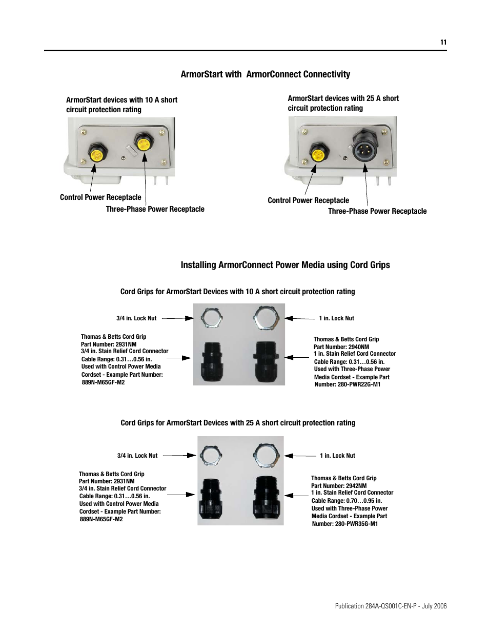 Rockwell Automation 284A ArmorStart with ArmorPoint Backplane - Getting Started User Manual | Page 11 / 40